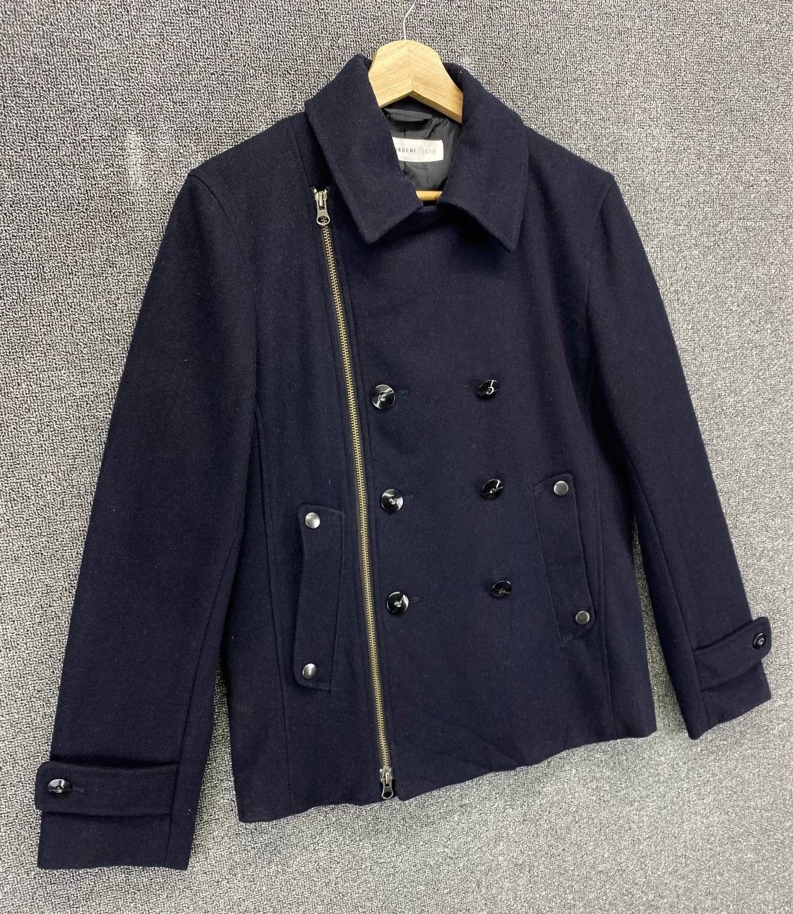 Takeo Kikuchi Vintage Takeo Kikuchi Tokyo Punk Style Wool Jacket Size M / US 6-8 / IT 42-44 - 2 Thumbnail