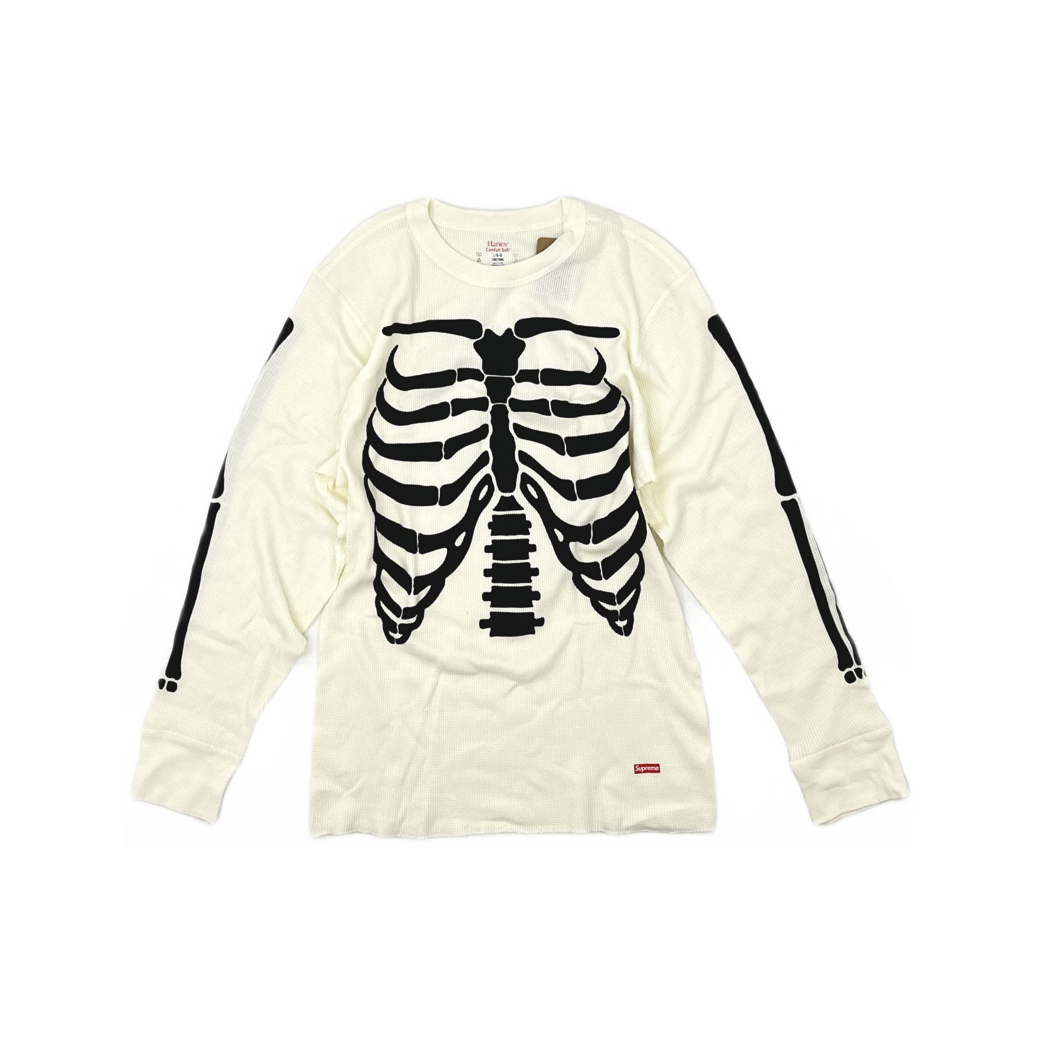 Supreme Supreme x Hanes Skeleton Thermal Long Sleeve Size L Size US L / EU 52-54 / 3 - 1 Thumbnail