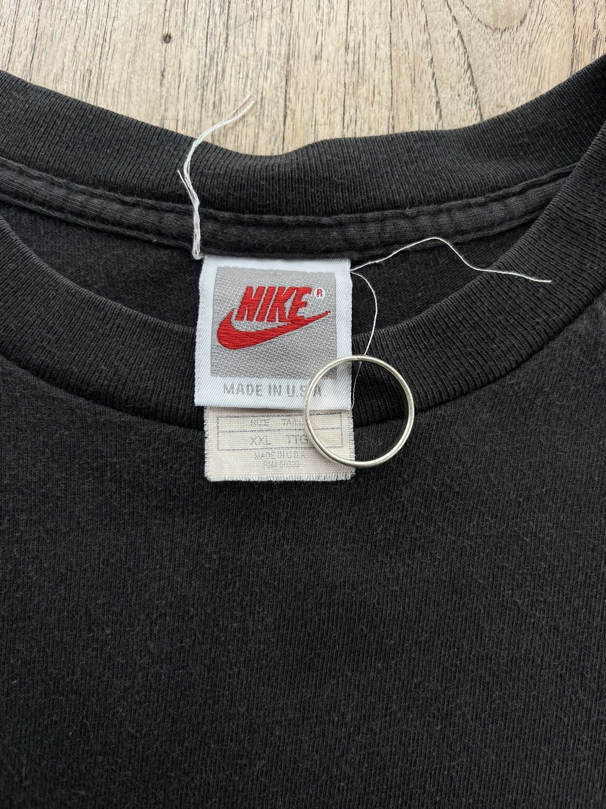 Jordan Brand × Nike × Vintage Vintage Authentic AIR JORDAN by NIKE 90’s Tshirt Size US XXL / EU 58 / 5 - 4 Thumbnail