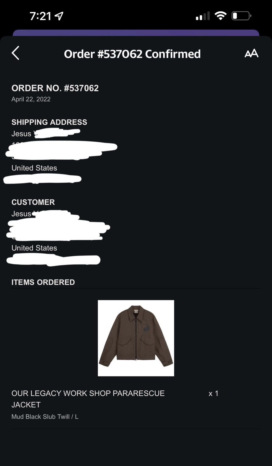 Stussy Stussy x Our Legacy Pararescue Flight Jacket Brown Large Size US L / EU 52-54 / 3 - 16 Thumbnail