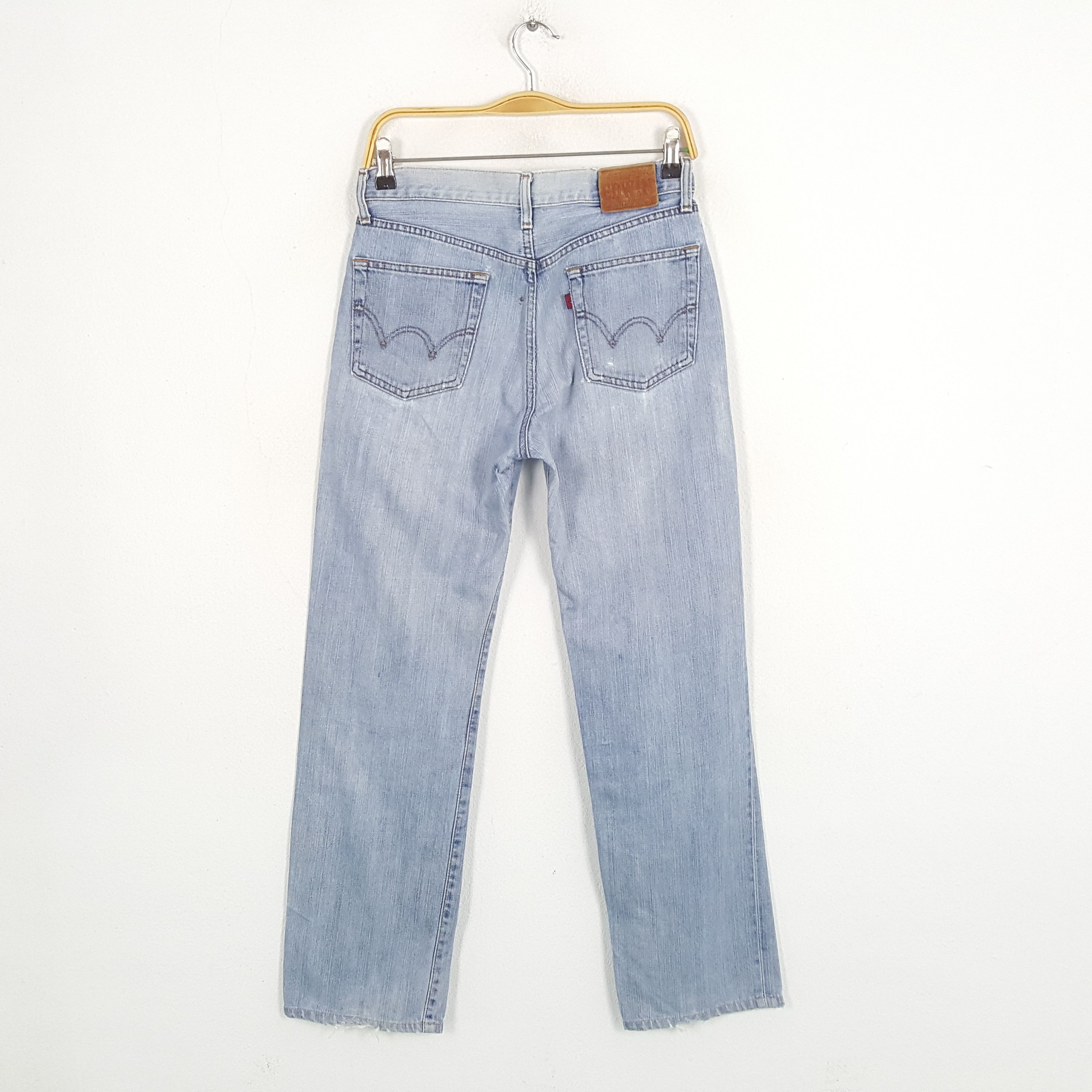 Edwin × Vintage Vintage EDWIN American Punk Style Distressed Denim Jean Size US 28 / EU 44 - 4 Thumbnail