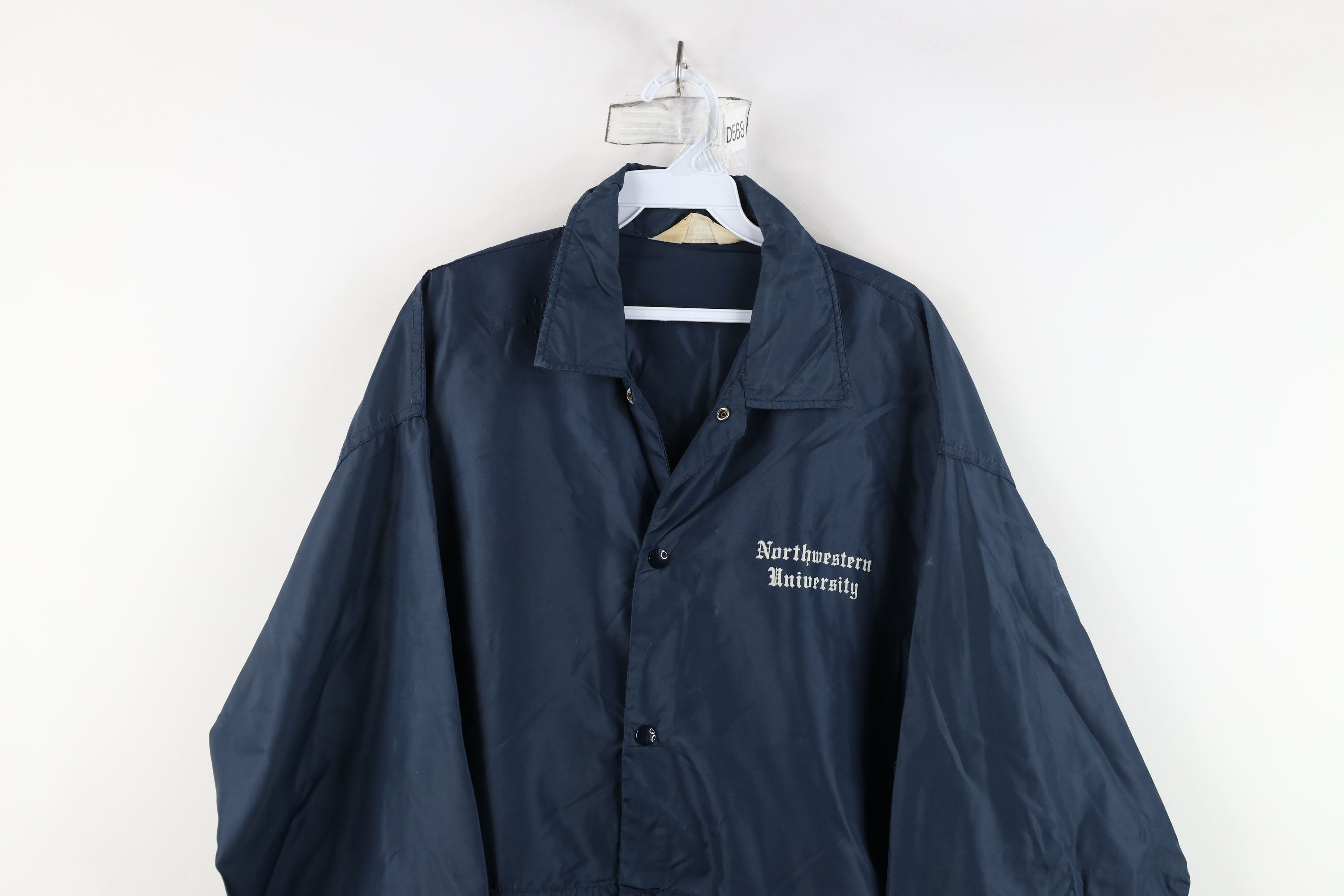 Vintage Vintage 70s Northwestern University Coach Coaches Jacket USA Size US M / EU 48-50 / 2 - 2 Thumbnail