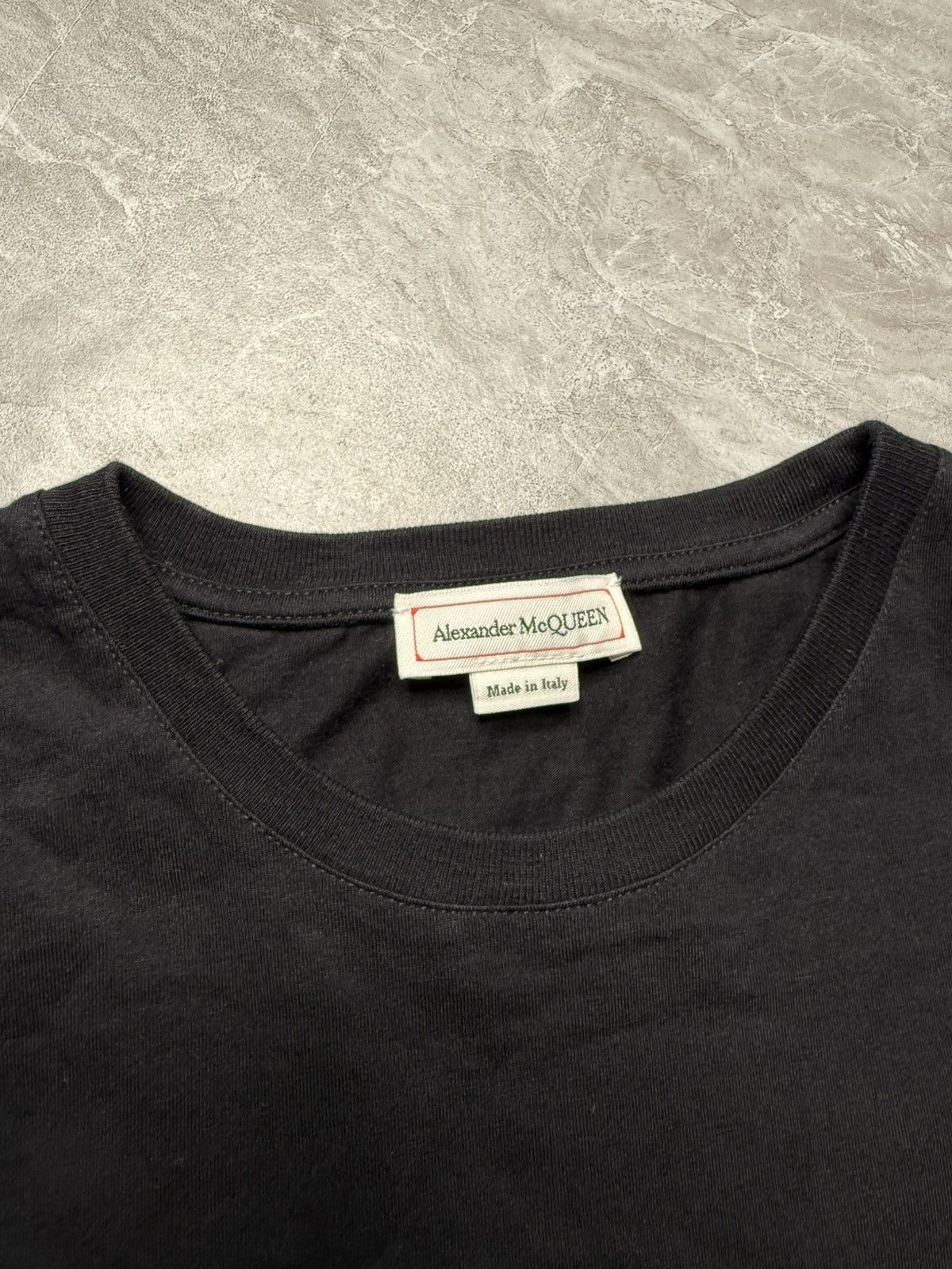 Alexander McQueen Alexander Mcqueen Logo Tee Size US M / EU 48-50 / 2 - 2 Thumbnail