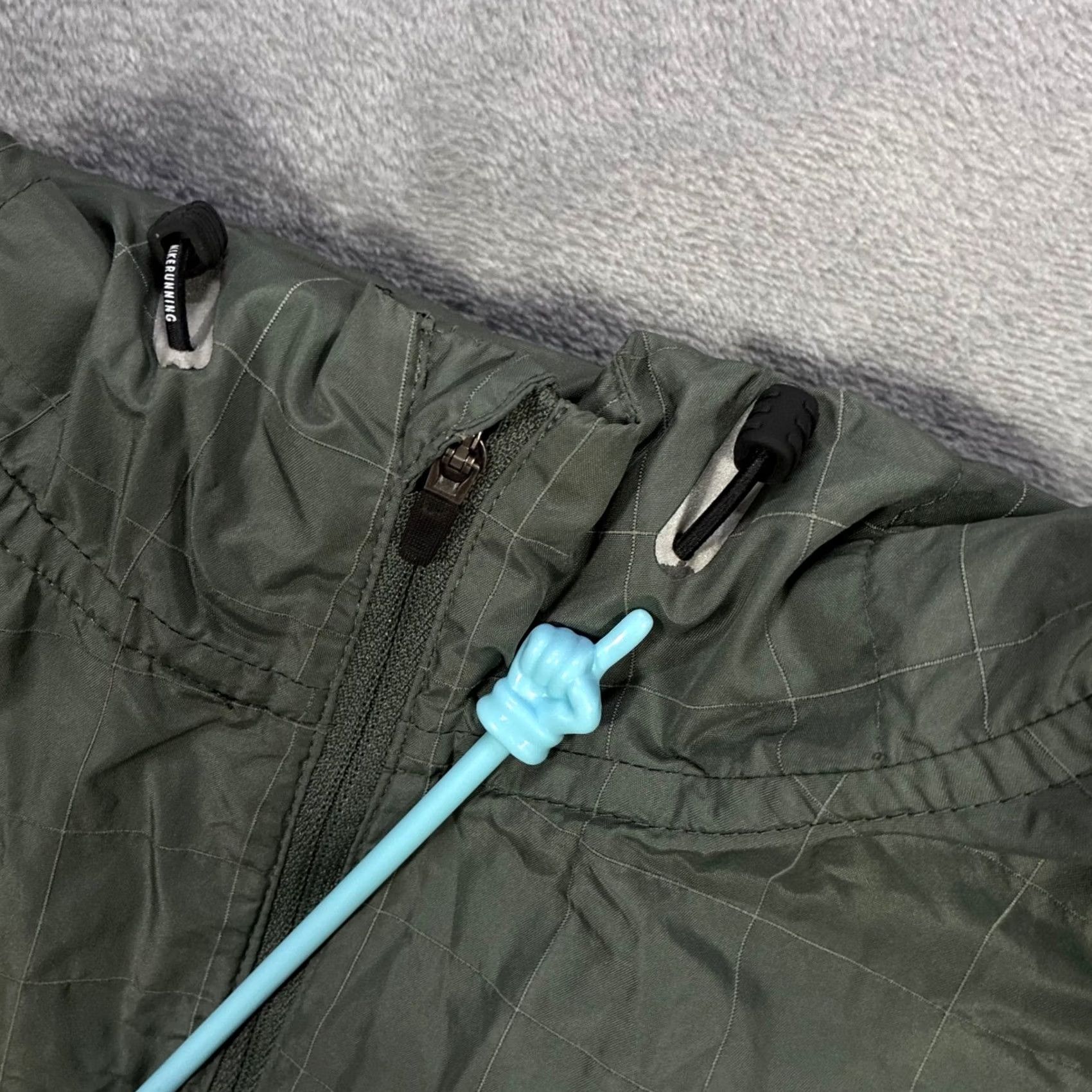 Nike Nike Mens Flicker Flash 3M Hurricane Jacket Medium Gray Light Weight Size US M / EU 48-50 / 2 - 7 Thumbnail