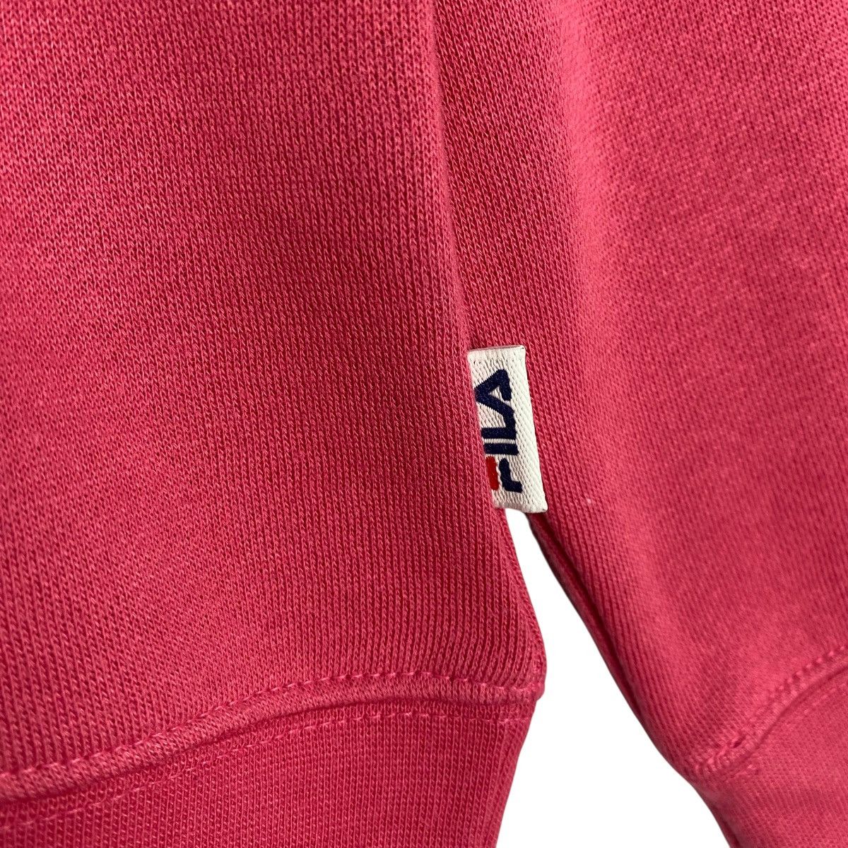 Vintage Vintage Fila Sweatshirt Crewneck Patch Logo Red Size L Size L / US 10 / IT 46 - 5 Thumbnail