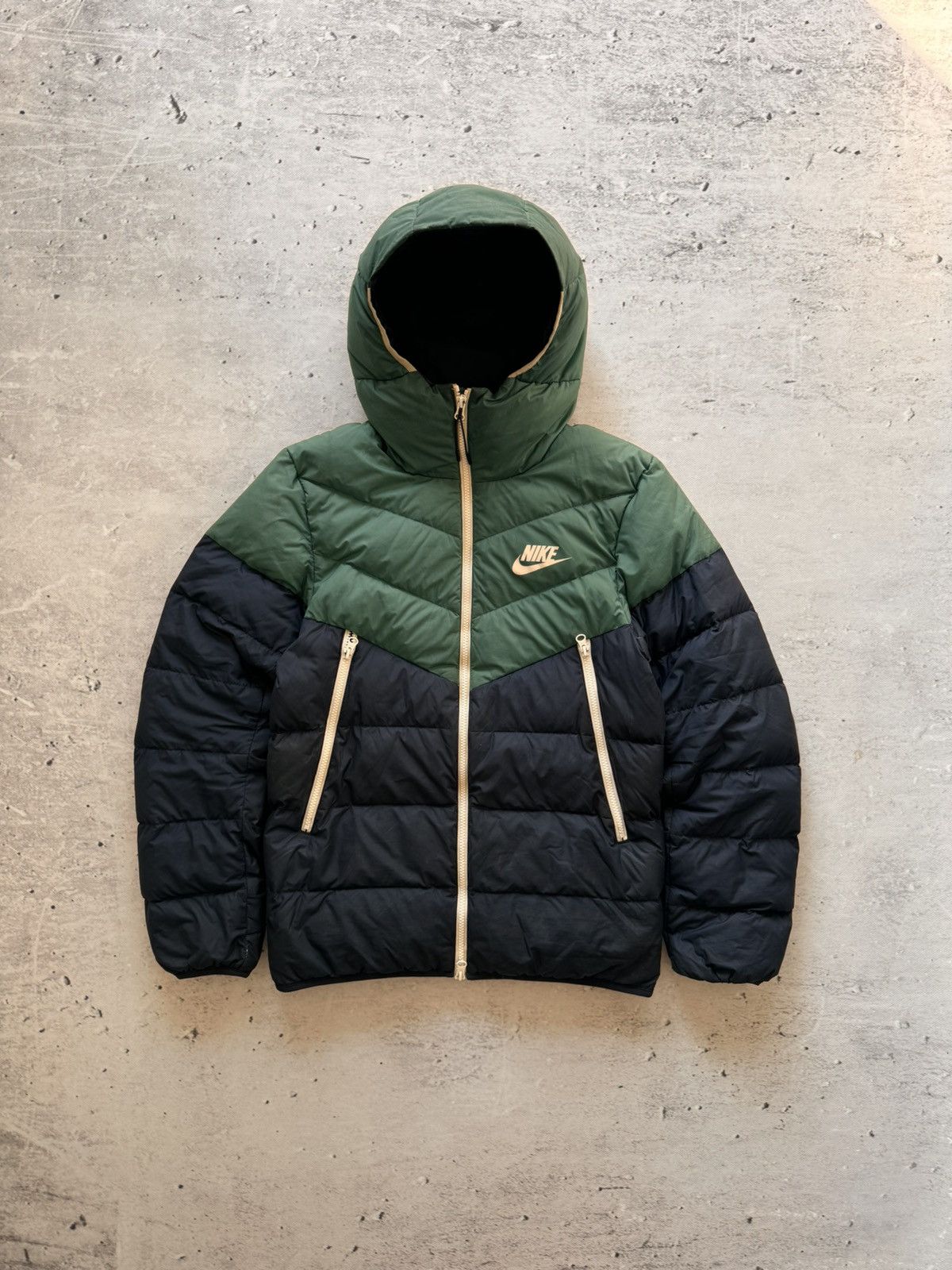 Nike × Nike ACG NIKE PUFFER DOWN BASIC LOGO OVERSIZE NYLON JACKET Size US S / EU 44-46 / 1 - 1 Thumbnail