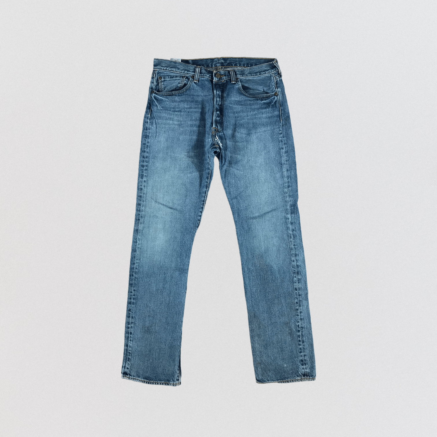 Levi's × Vintage Vintage Blue Wash Levis 501 Jeans-JM2888 Size US 34 / EU 50 - 1 Thumbnail