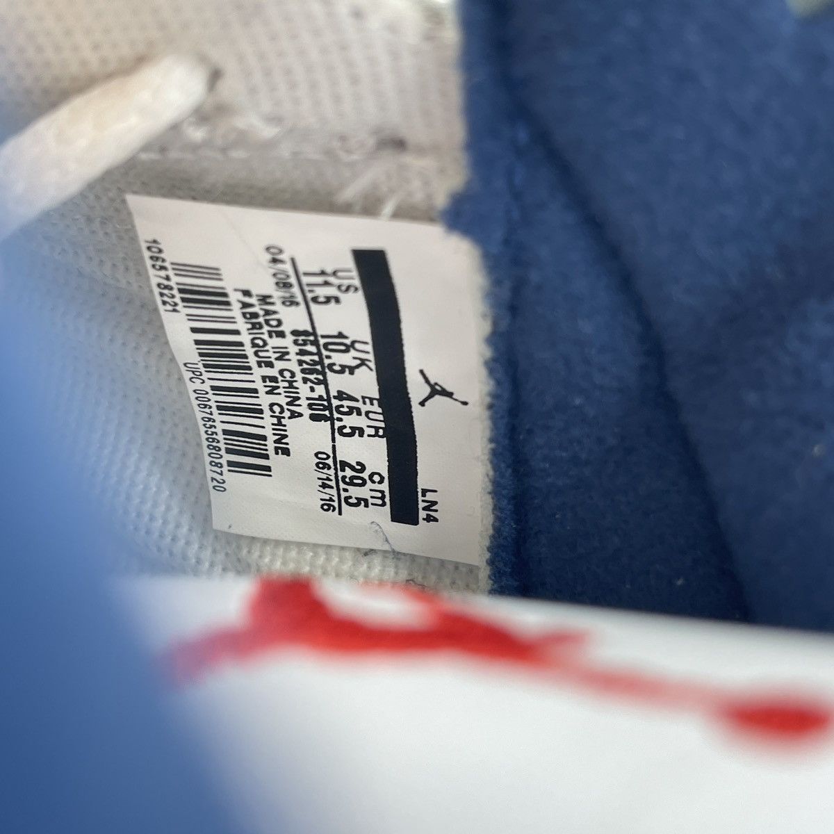 Jordan Brand × Nike Air Jordan 3 true blue Size US 11.5 / EU 44-45 - 8 Thumbnail