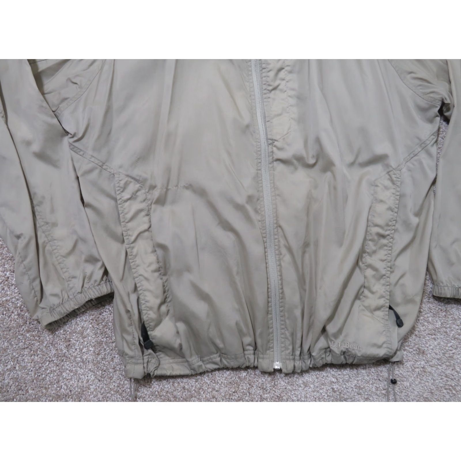 Vintage VINTAGE L.L. Bean Jacket Men 2XL Windbreaker Lightweigth Pockets Full Zip Tan Brown 80s 90s Mens Size US XXL / EU 58 / 5 - 3 Thumbnail