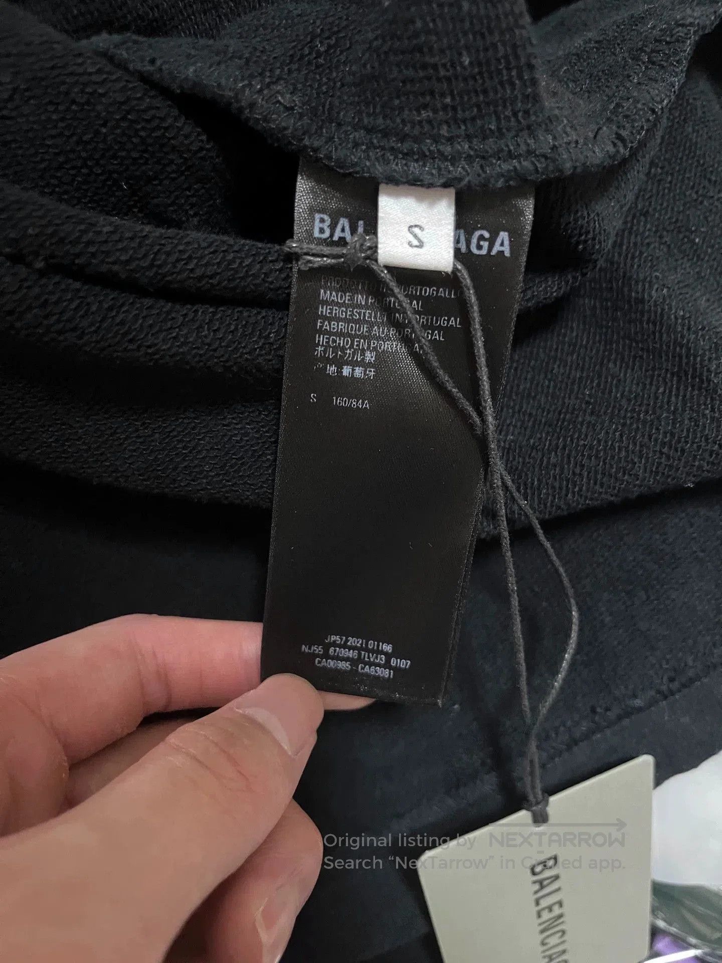 Balenciaga Balenciaga washed ripped scissors double B hoodie. Size US S / EU 44-46 / 1 - 4 Thumbnail