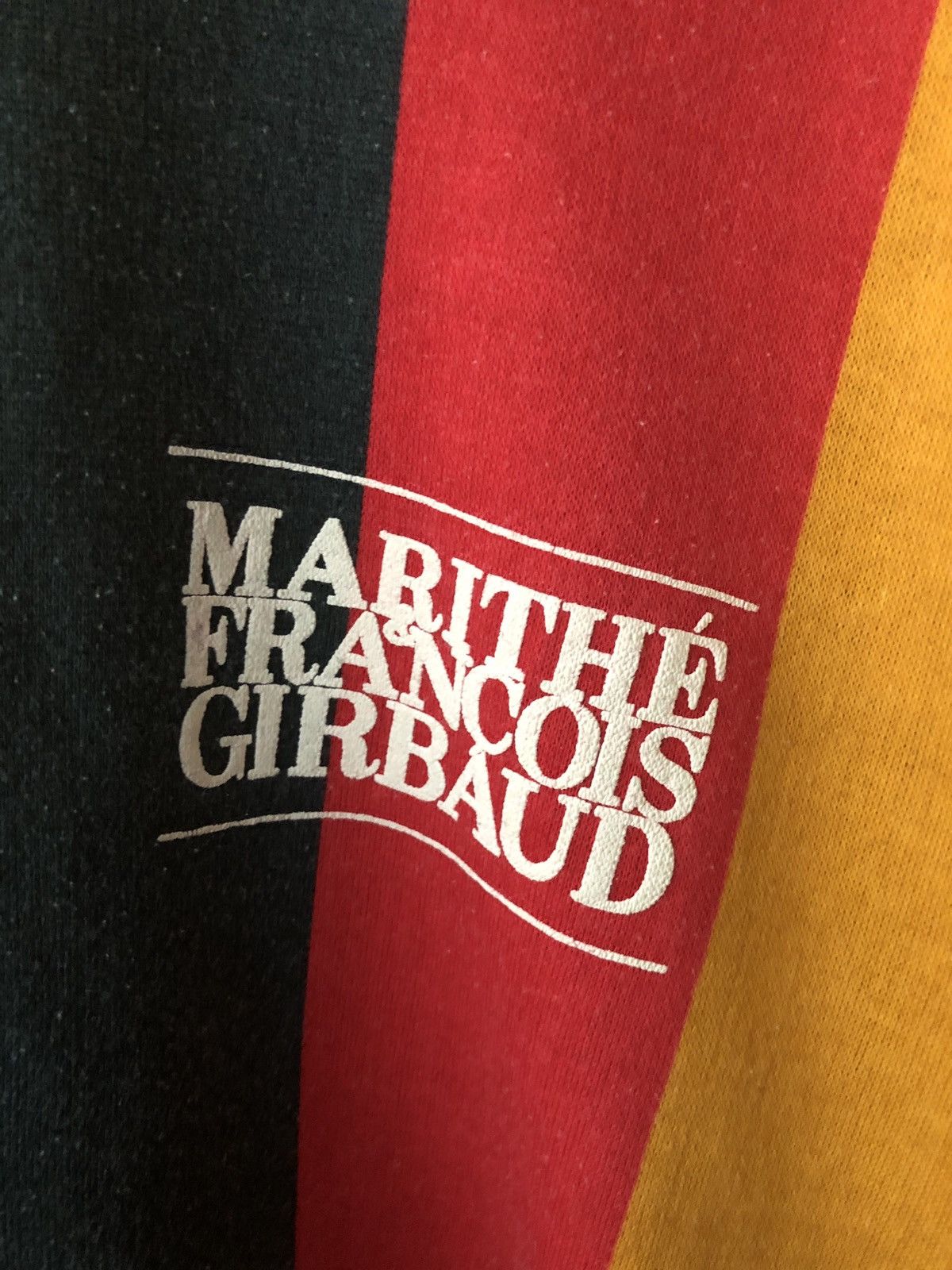 Marithe + Francois Girbaud × Vintage VINTAGE MARITHE FRANCOIS GIRBAUD LS HOODIE T SHIRT Size US L / EU 52-54 / 3 - 4 Thumbnail