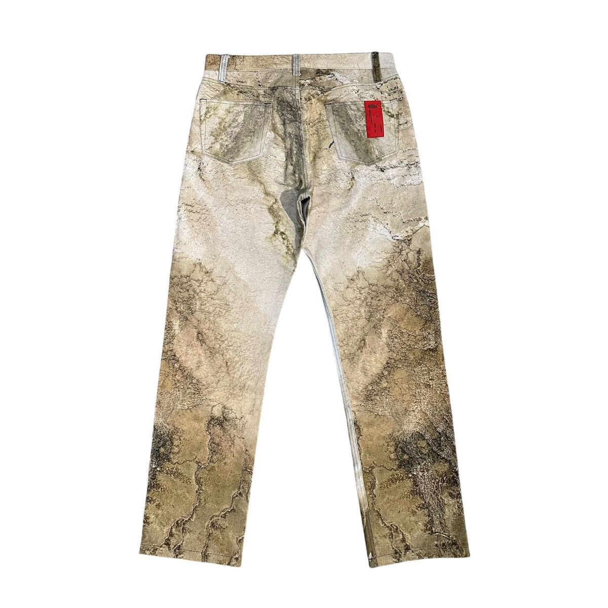 Designer Kids of broken future graphic denim Size US 34 / EU 50 - 2 Thumbnail
