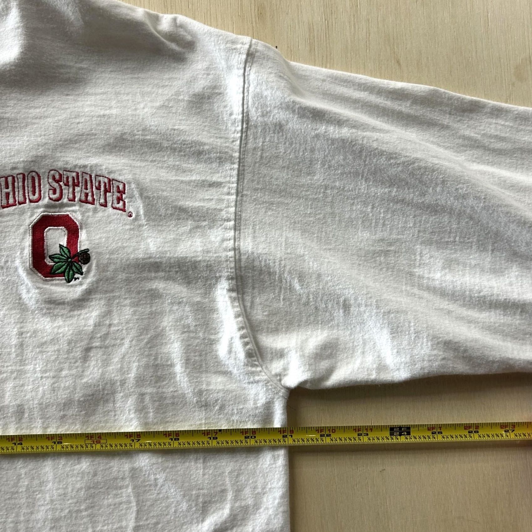 Pro Player VINTAGE Ohio State Buckeyes Shirt Mens Large White NCAA Football Pro Player Size US L / EU 52-54 / 3 - 5 Thumbnail