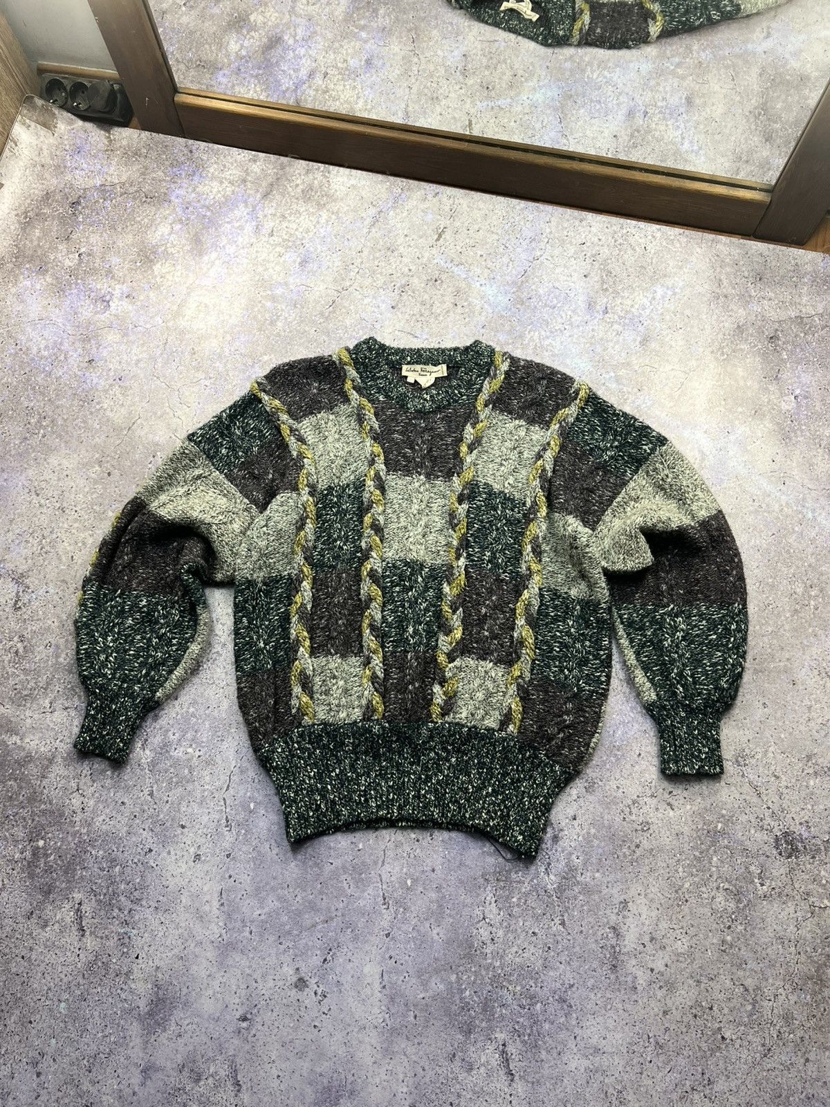 Salvatore Ferragamo Vintage Salvatore Ferragamo sweater Size US M / EU 48-50 / 2 - 2 Thumbnail