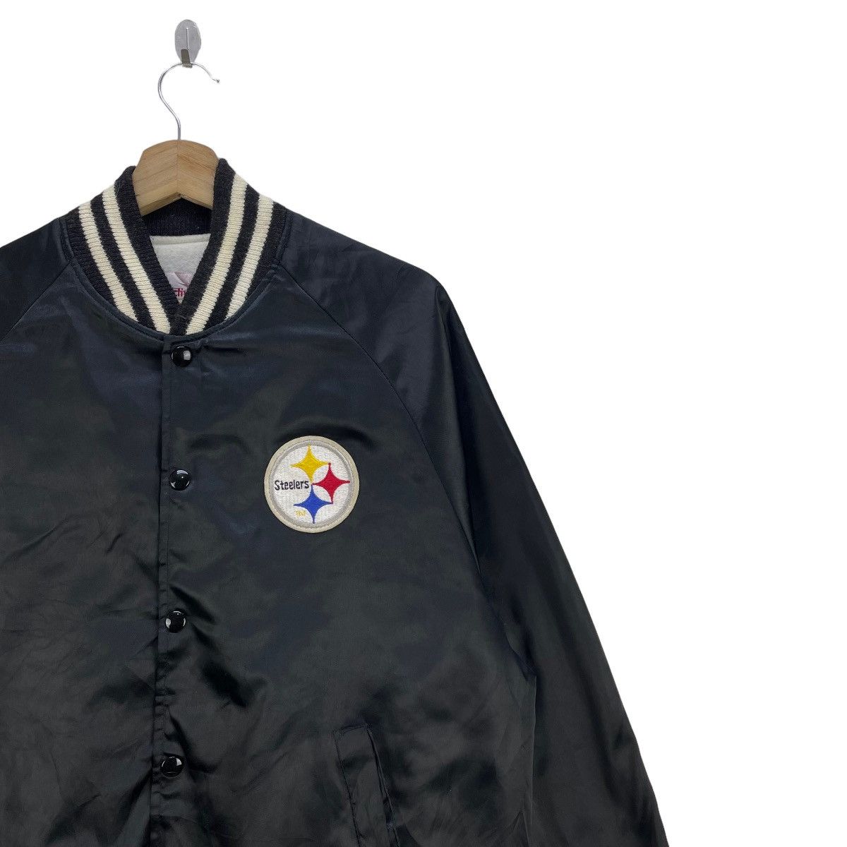 Vintage Vintage Steelers Bomber Light Jacket Size US M / EU 48-50 / 2 - 6 Thumbnail