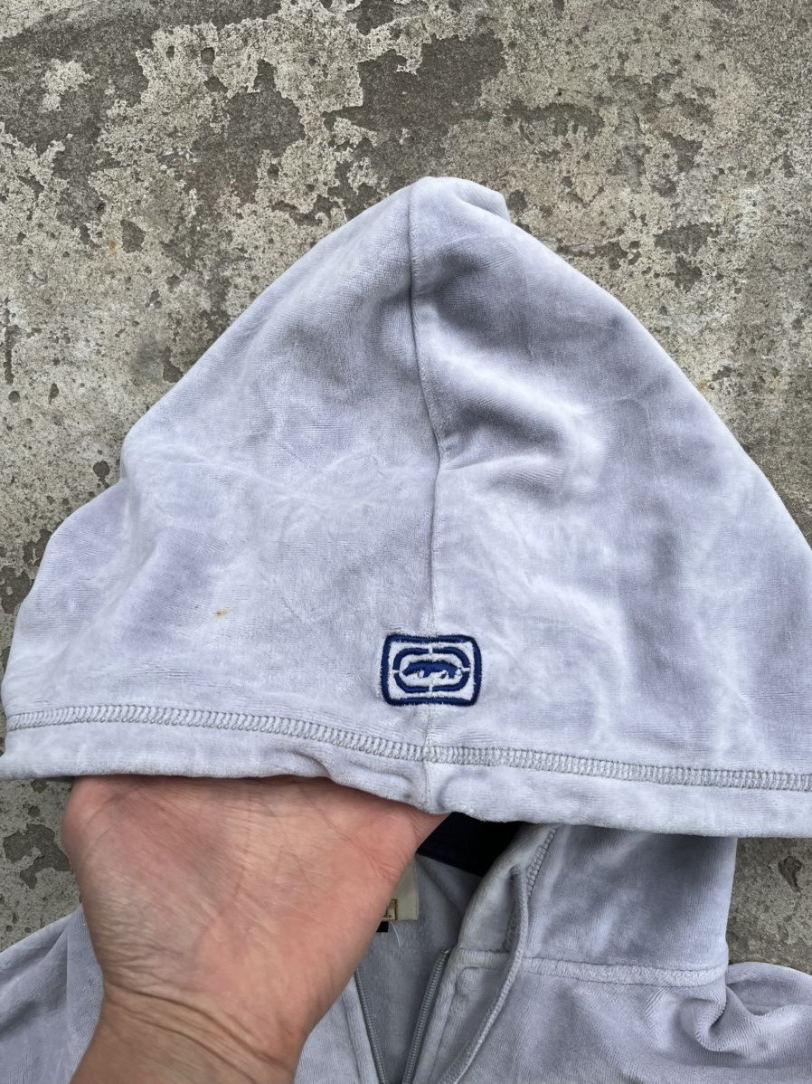 Ecko Unltd. Vintage Ecko Unltd Big Log Velour Rap Zip Up Hoodie Y2k Size US S / EU 44-46 / 1 - 6 Thumbnail