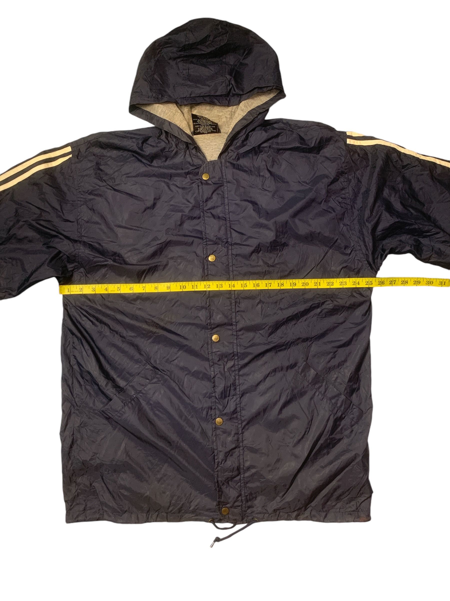 Adidas × Vintage Rare Design Vintage Adidas 3 Stripes Windbreakers Size US M / EU 48-50 / 2 - 11 Thumbnail