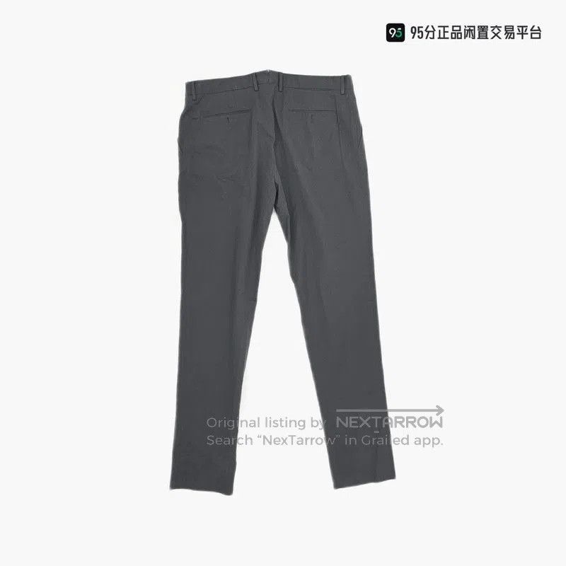Ermenegildo Zegna Zegna Men's Dark Gray Straight Casual Pants. Size US 36 / EU 52 - 6 Thumbnail