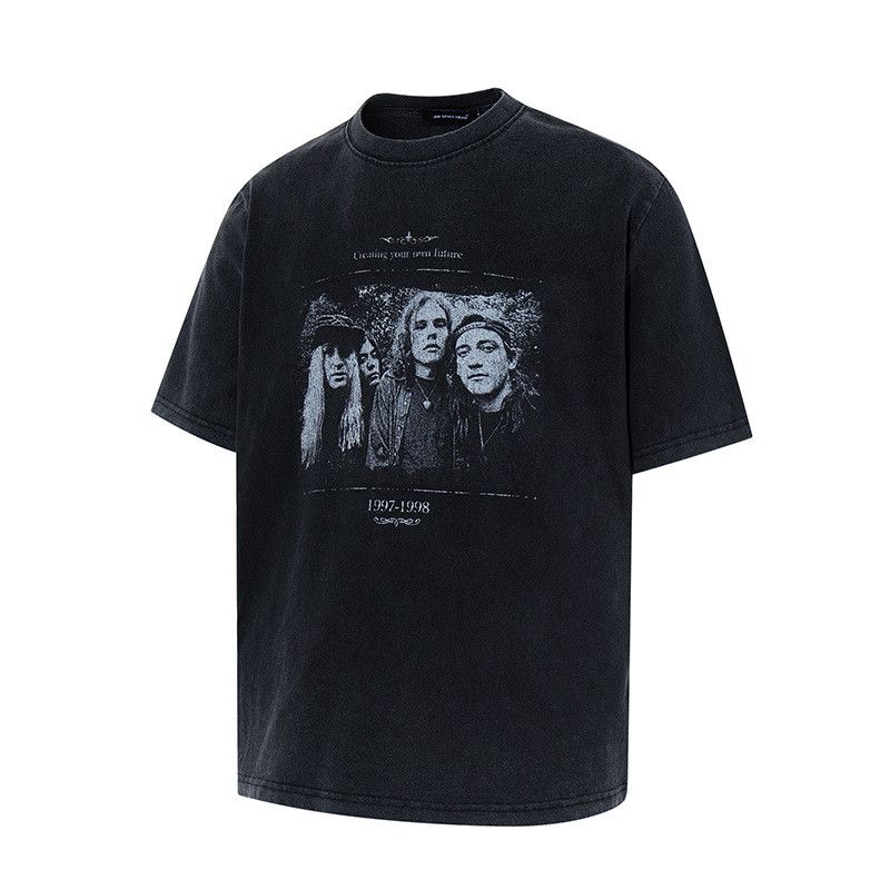 Japanese Brand American-Style Portrait Print Tie-Dye T-Shirt Size US M / EU 48-50 / 2 - 1 Thumbnail
