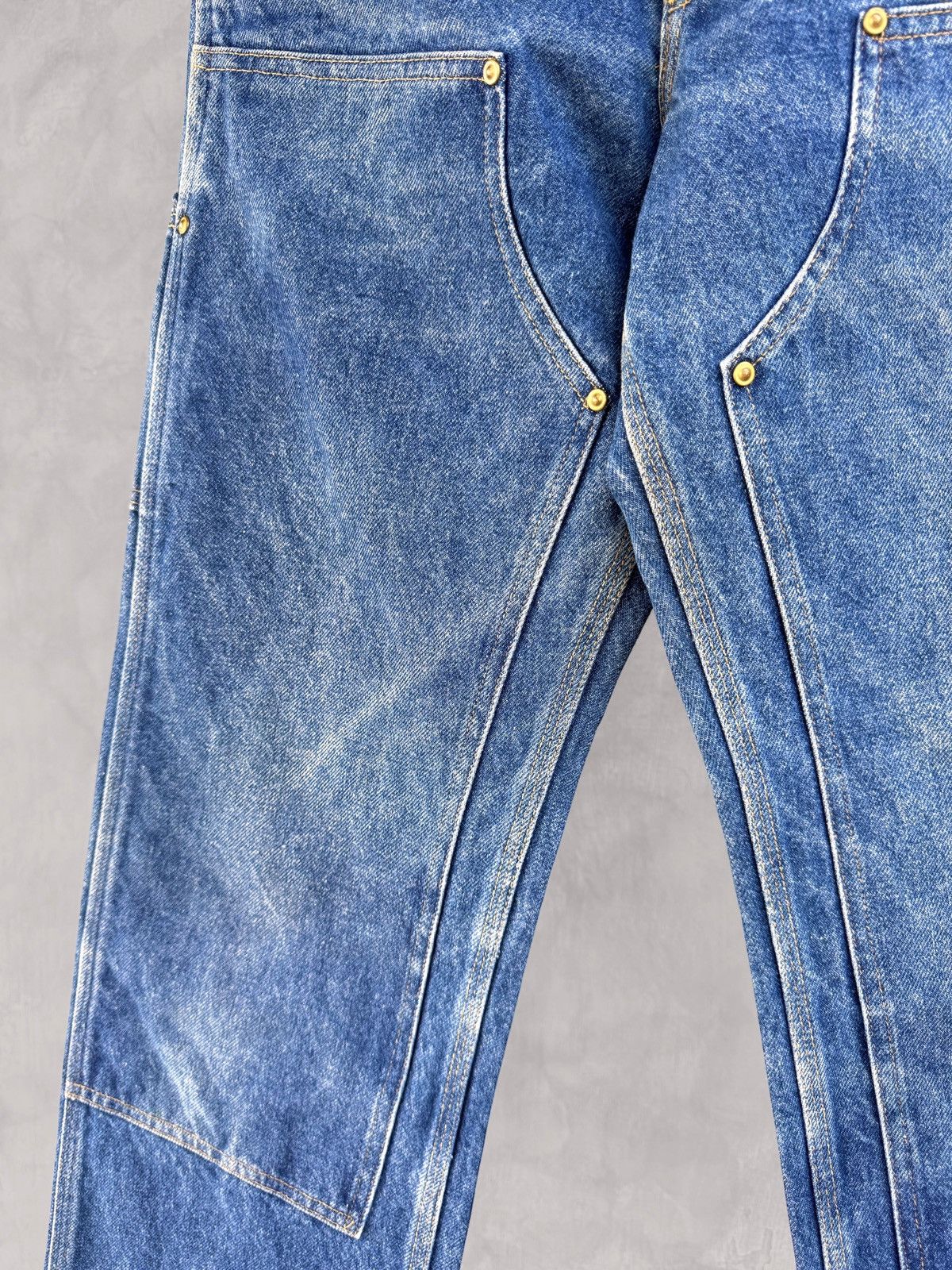 Carhartt Vintage Carhartt Double Knee Faded Blue Denim Jeans Pants Size US 30 / EU 46 - 5 Thumbnail