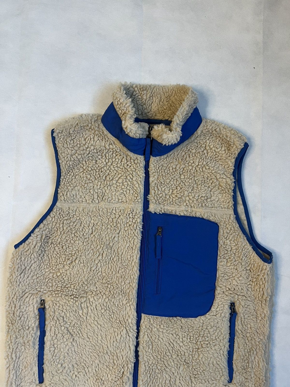 Japanese Brand Coen Tokyo Japanese Brand Beige Sherpa Fleece Outdoor Vest Size US L / EU 52-54 / 3 - 7 Thumbnail