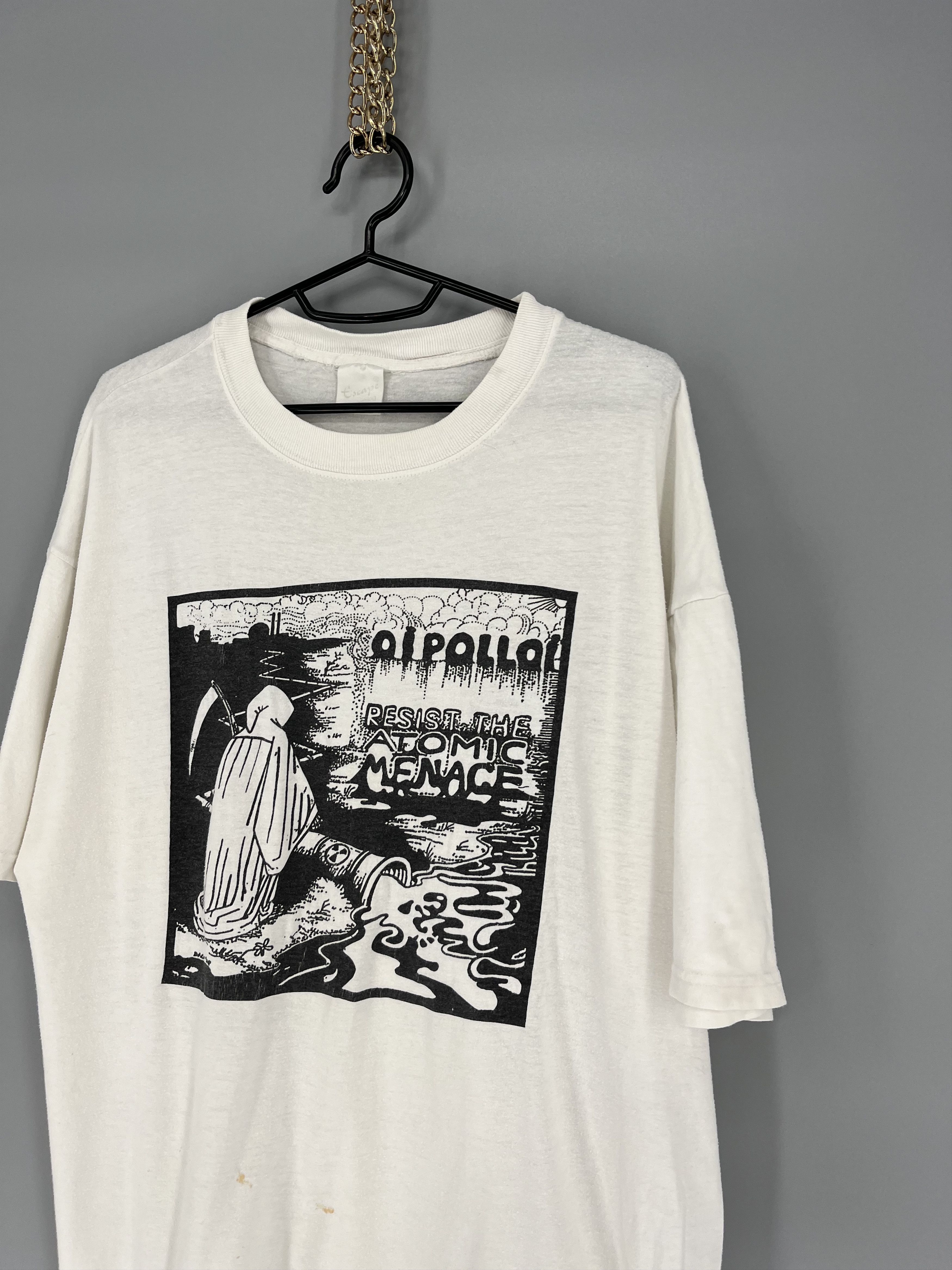 Band Tees Vintage Y2K Oi Polloi Punk Band T Shirt 666 Size US XL / EU 56 / 4 - 5 Thumbnail