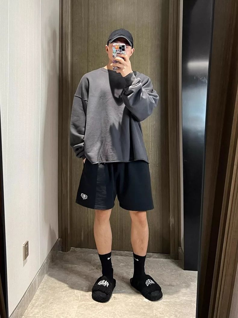 Fear of God Fear of God 4th dark gray pullover sweatshirt Size US XL / EU 56 / 4 - 8 Thumbnail