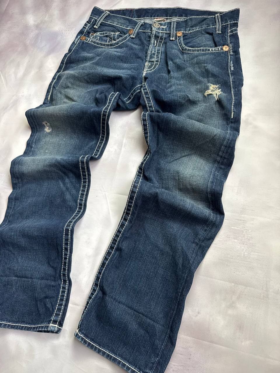 True Religion True Religion Vintage Jeans Drip Rare Chief Keef Style Size US 34 / EU 50 - 9 Thumbnail