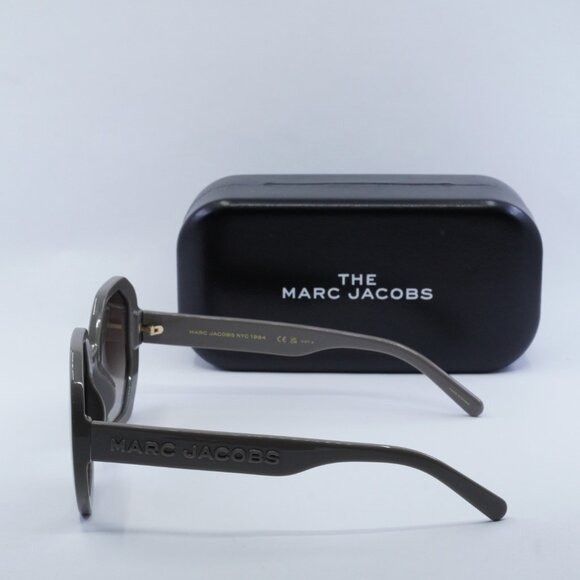 Marc Jacobs Marc Jacobs MARC 659/S 0KB7 HA Sunglasses Grey Geometric Size ONE SIZE - 10 Thumbnail