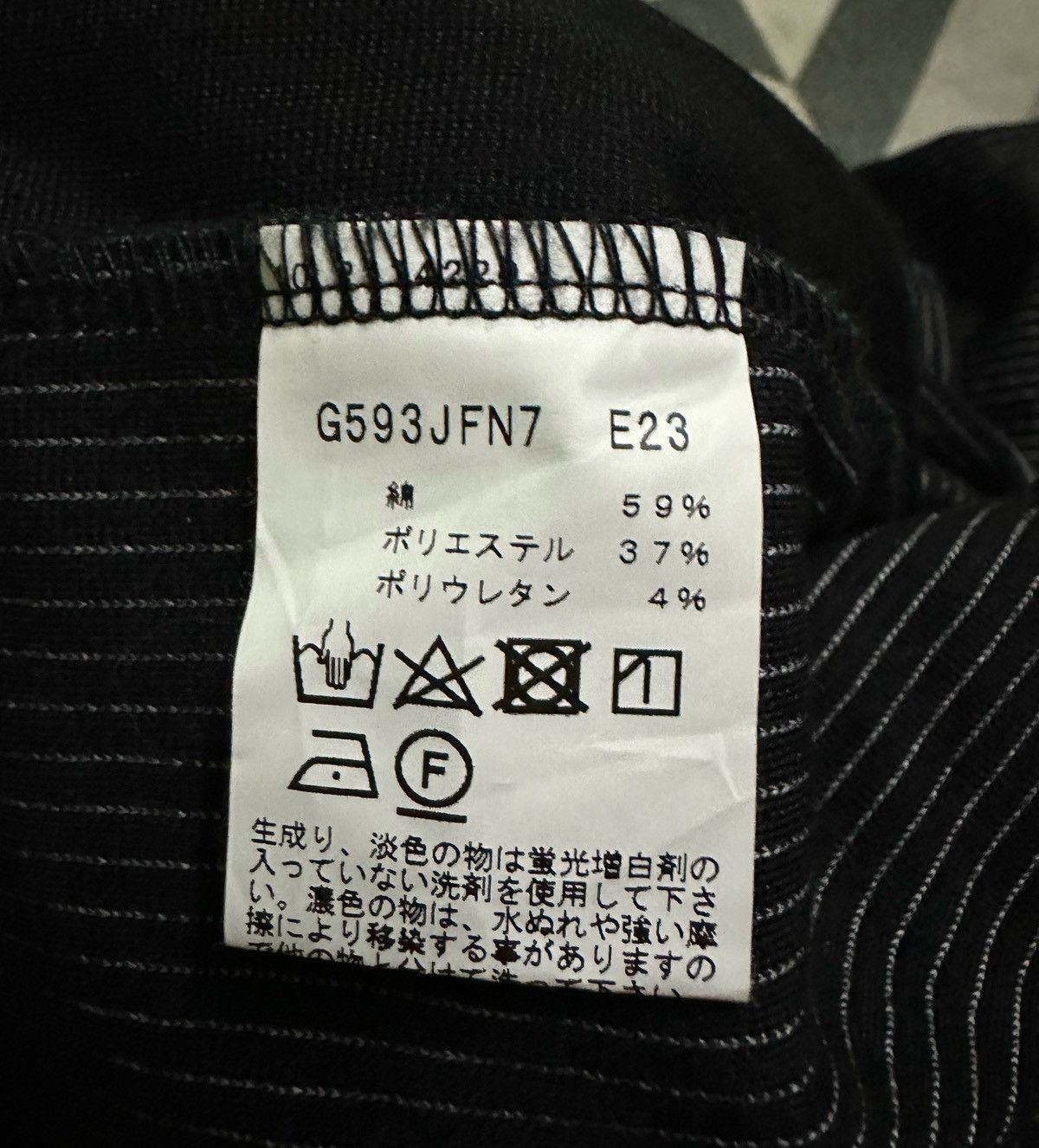agnes b. agnès b. ENFANT black pinstripe blazer Size XS / US 0-2 / IT 36-38 - 7 Thumbnail