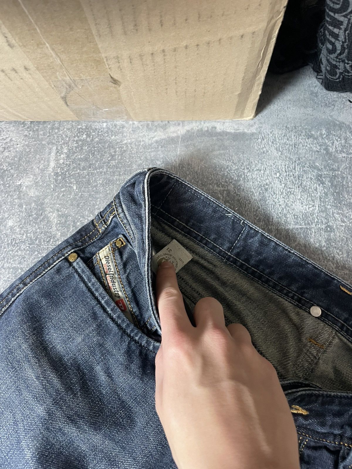 Diesel Crazy vintage Diesel larkee baggy pants jeans denim vintage Size US 31 - 7 Thumbnail