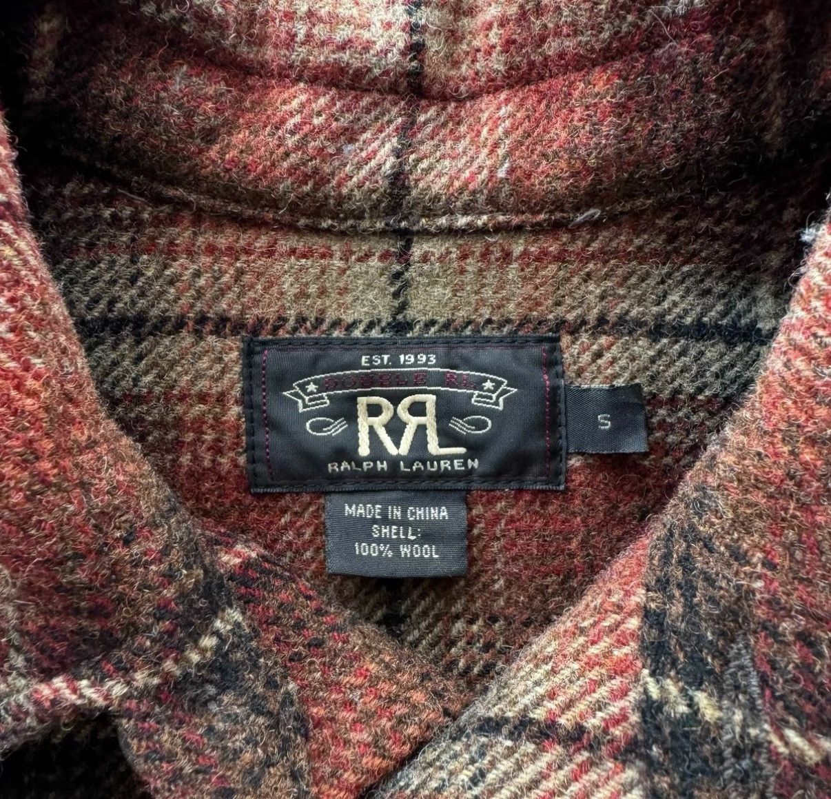Ralph Lauren Ralph Lauren Double RL RRL Wool Tweed Safari Jacket K22 Size US S / EU 44-46 / 1 - 3 Thumbnail