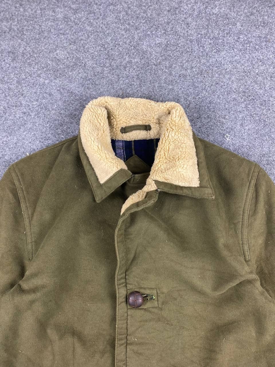 Japanese Brand sunny joker japanese brands sherpa jacket flannel lining Size US L / EU 52-54 / 3 - 2 Thumbnail