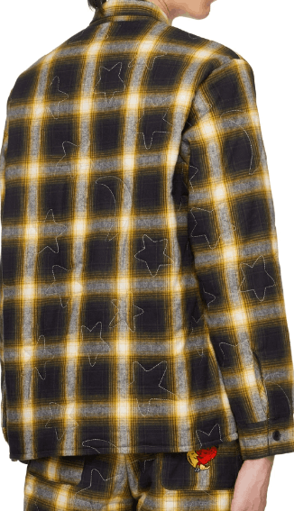 Sky High Farm Workwear Quilted Flannel Shirt Woven Size US XL / EU 56 / 4 - 5 Thumbnail