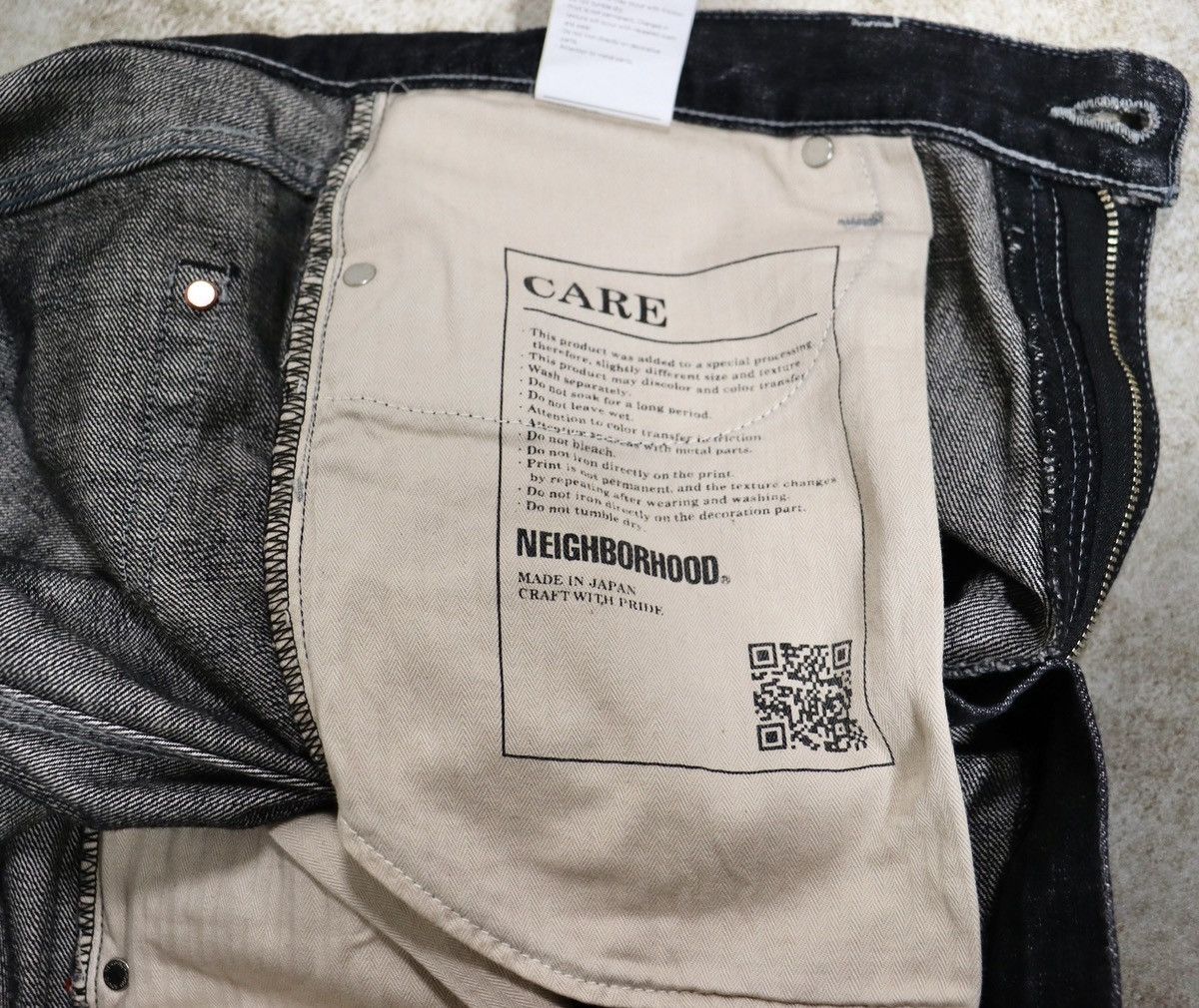 Neighborhood NBHD Neighborhood 24ss Washed Dp-Wide Denim Pants Size US 38 / EU 54 - 17 Thumbnail