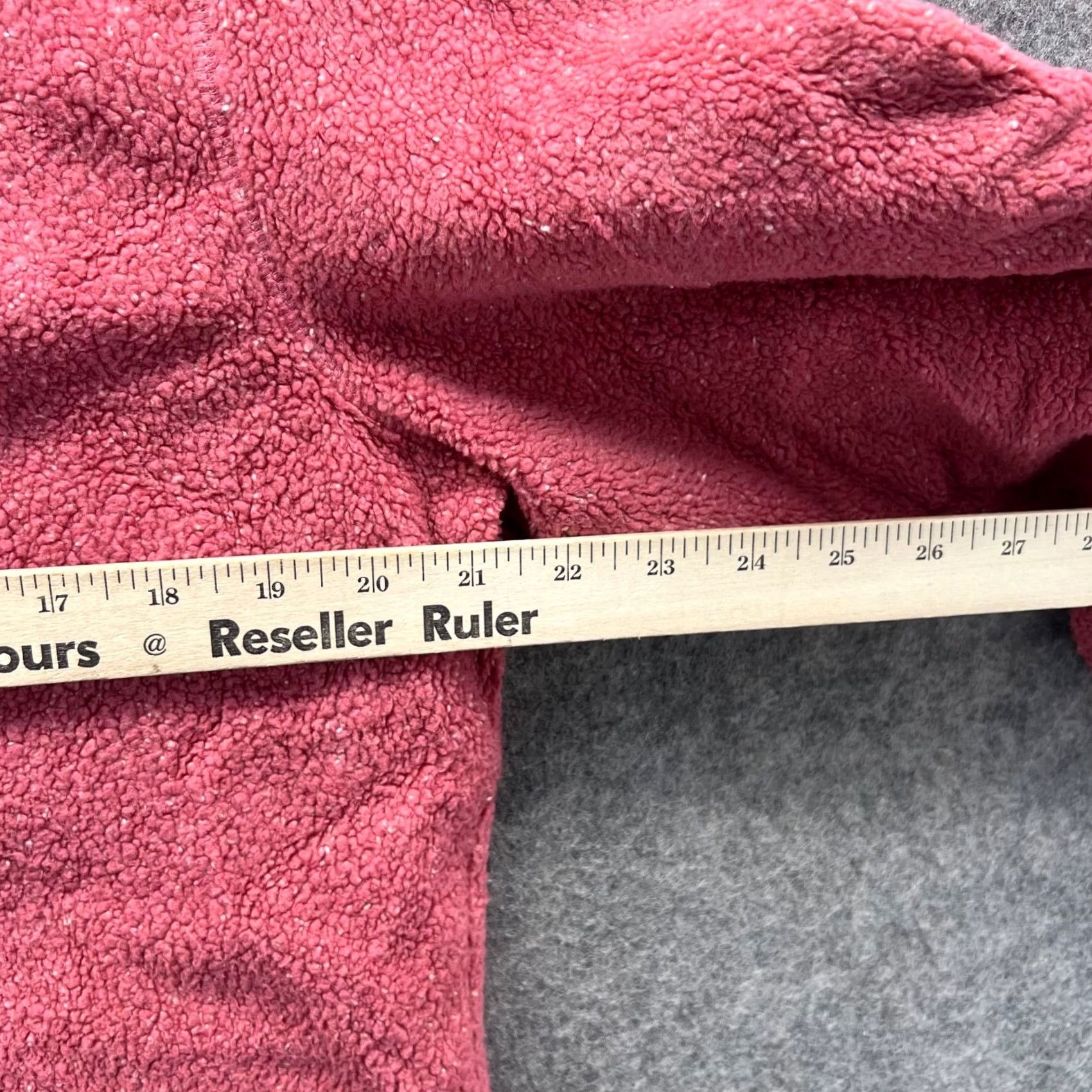 Vintage VINTAGE L.L. Bean Sweater Womens Medium Pink Fleece Pullover Mock Neck Long Sleeve Regular Fit Size M / US 6-8 / IT 42-44 - 2 Thumbnail