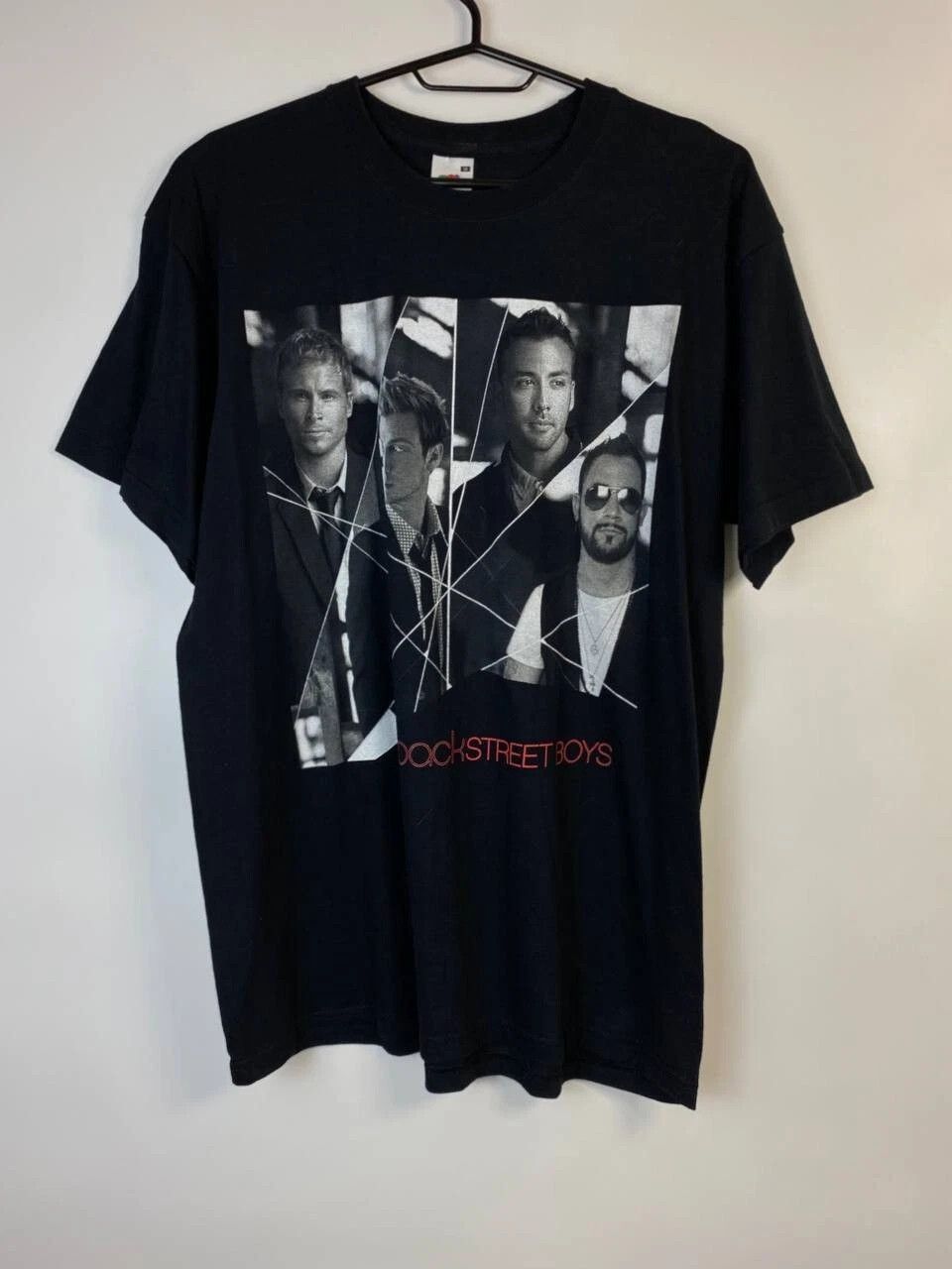 Fruit Of The Loom Backstreet Boys World Tour 2008 T-shirt Double Sided Size M Size US M / EU 48-50 / 2 - 1 Thumbnail