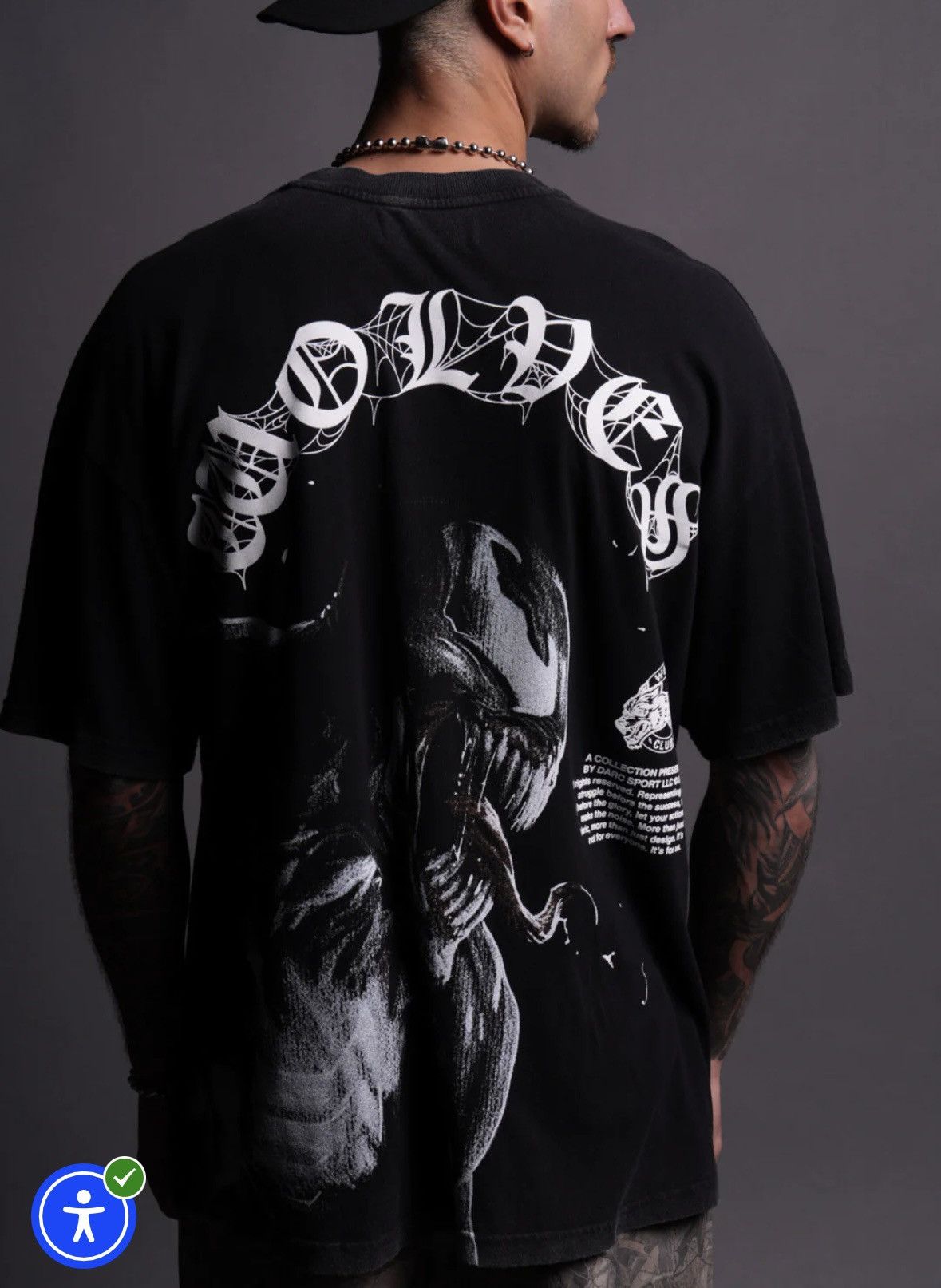 Darc Sport DARC SPORT X MARVEL SPIDER-MAN VENOM “MISUNDERSTOOD” SHIRT Size US XL / EU 56 / 4 - 5 Thumbnail
