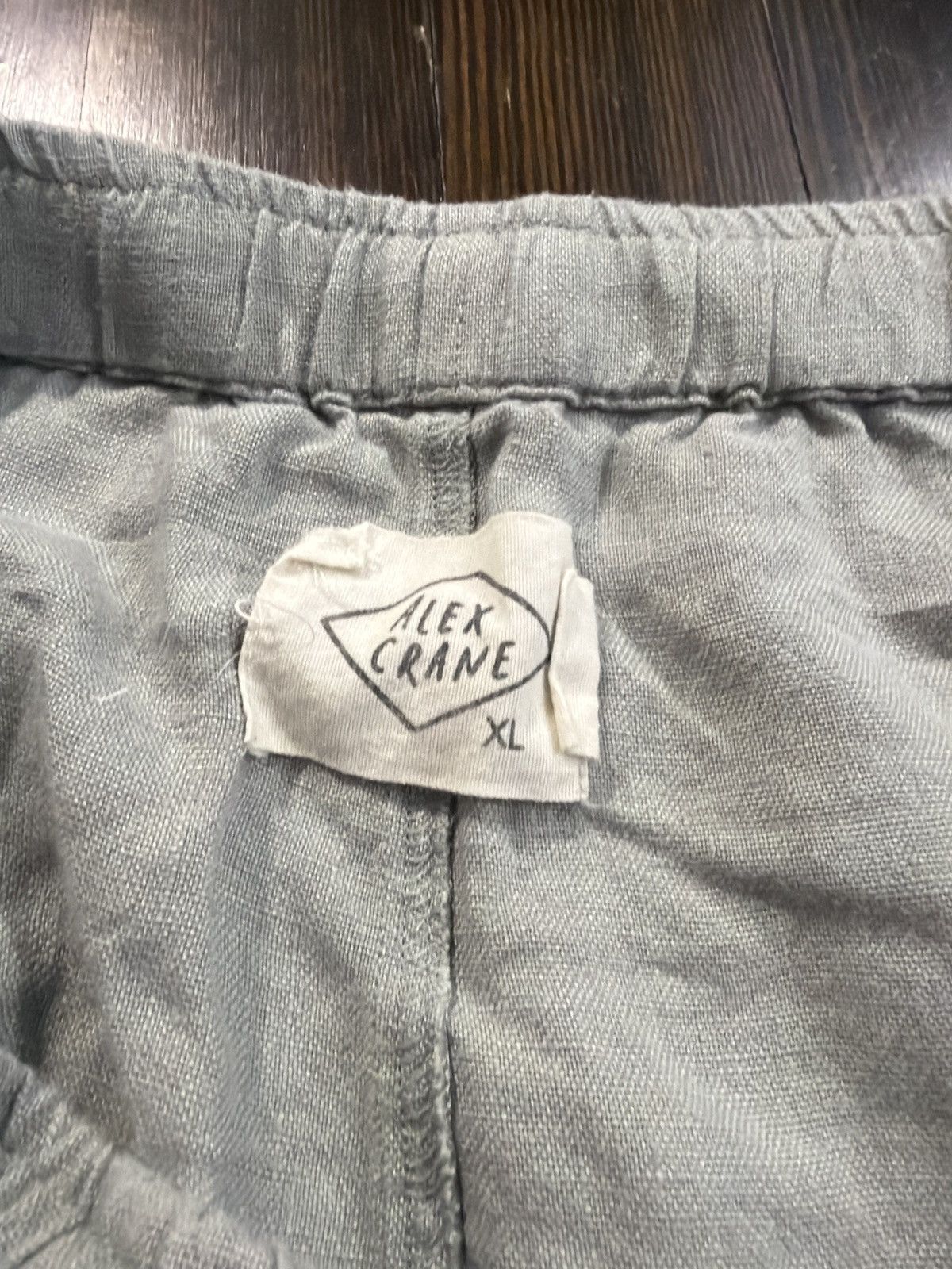 Alex Crane Alex Mill light blue linen drawstring shorts Size US 34 / EU 50 - 1 Thumbnail