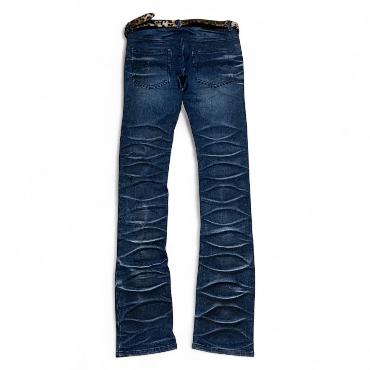 Le Grande Bleu (L.G.B.) Midas Denim Pants Ripped fadded Size US 31 - 5 Thumbnail