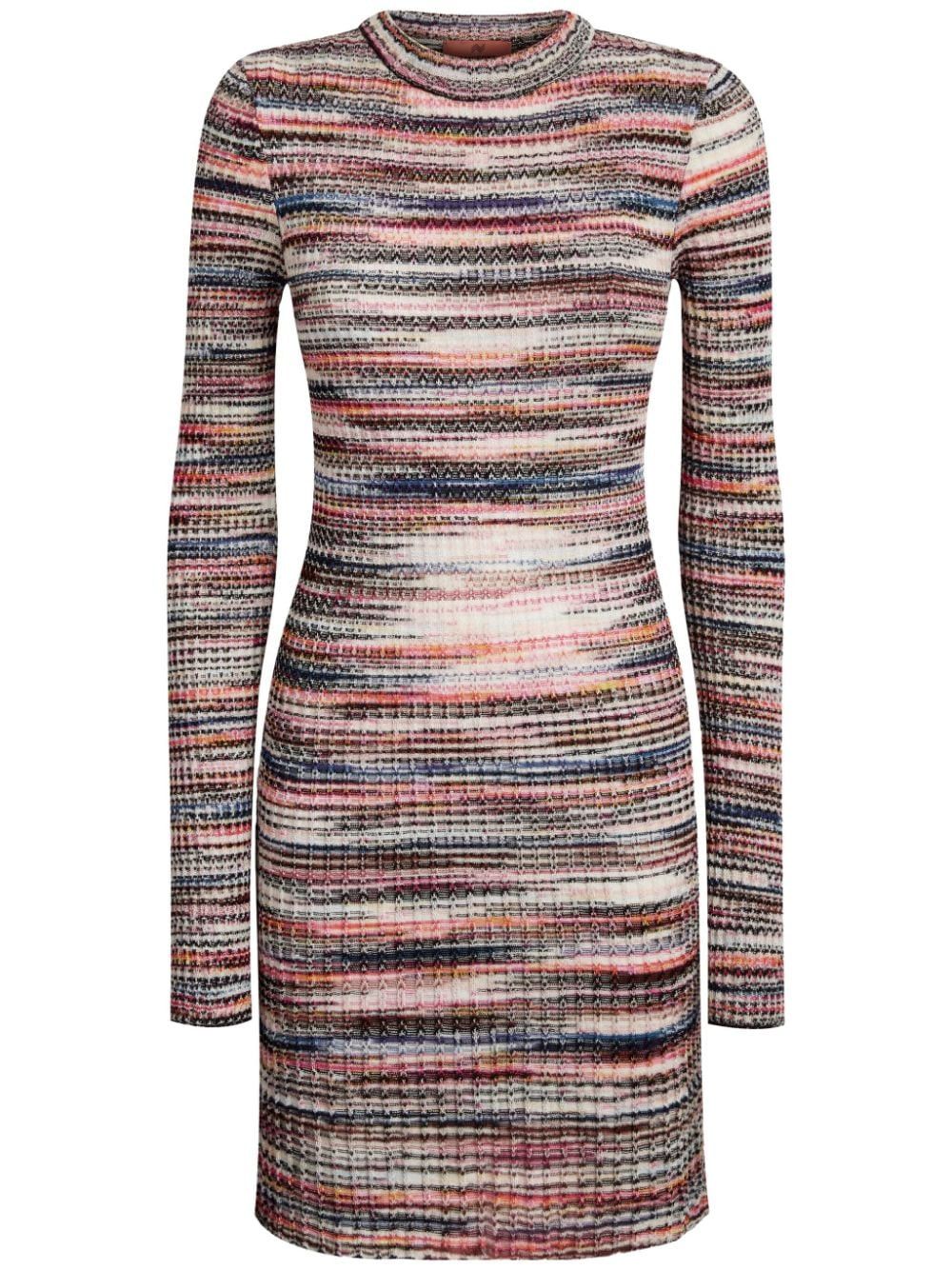 Missoni STRIPED SHORT DRESS Size S / US 4 / IT 40 - 1 Thumbnail