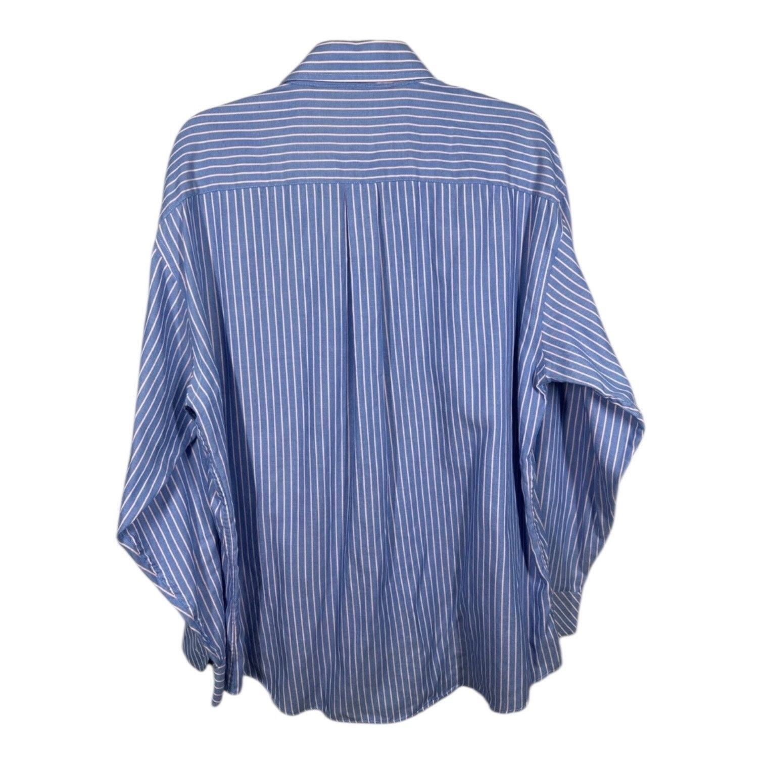 Croft & Barrow Croft & Barrow Blue Dress Shirt Mens L Button Down Size US L / EU 52-54 / 3 - 2 Thumbnail