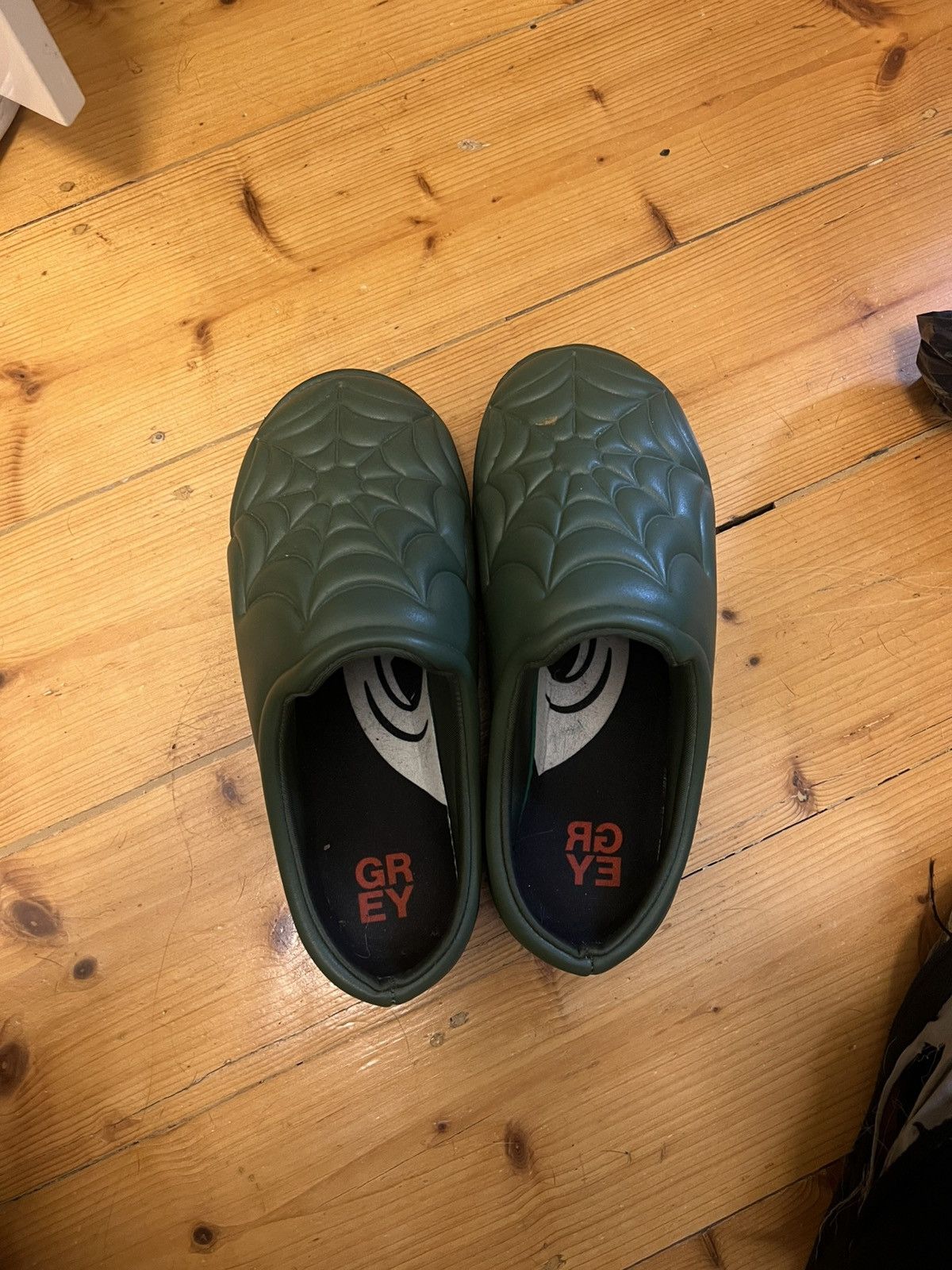 Other GREY web mules Size US 10 / EU 43 - 1 Thumbnail