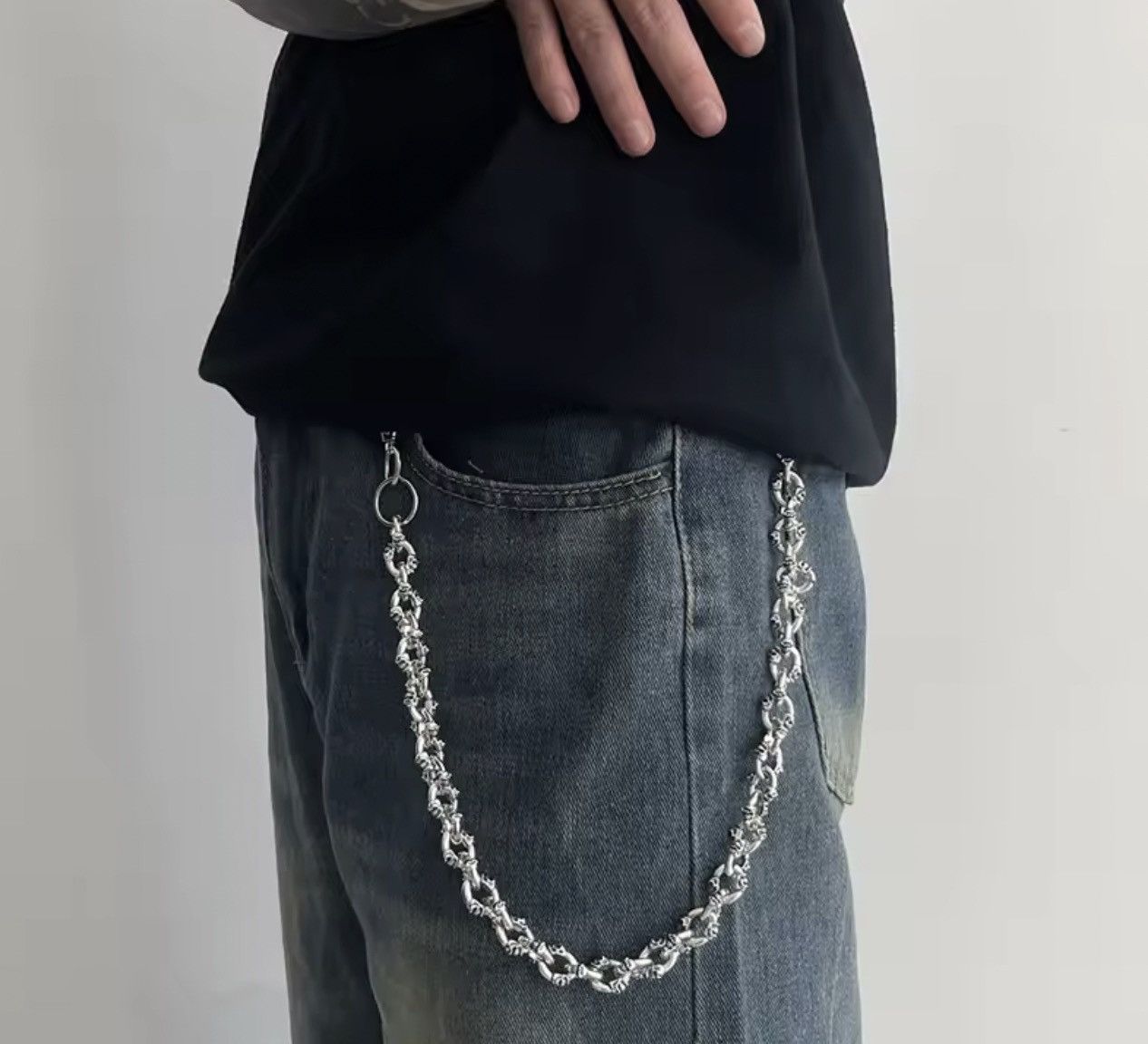 Japanese Brand × Streetwear × Vintage Labeled luckie wallet chain