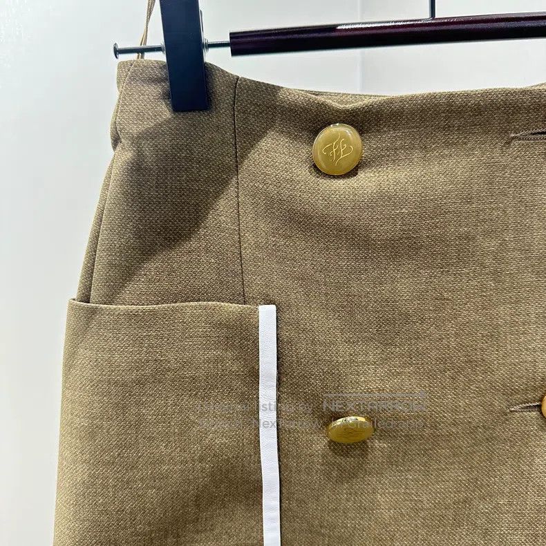 Fendi Fendi Pocket Detail Skirt Size 25" / US 0 / IT 36 - 3 Thumbnail
