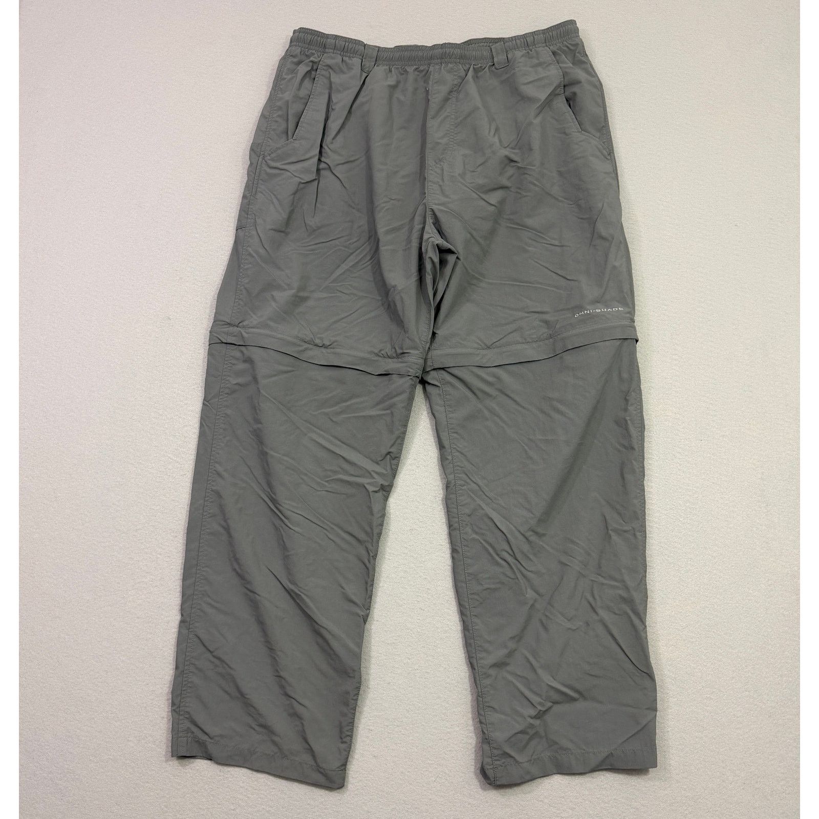 Columbia Columbia Convertible Cargo Pants Men's Extra Large Gray Size US 38 / EU 54 - 1 Thumbnail