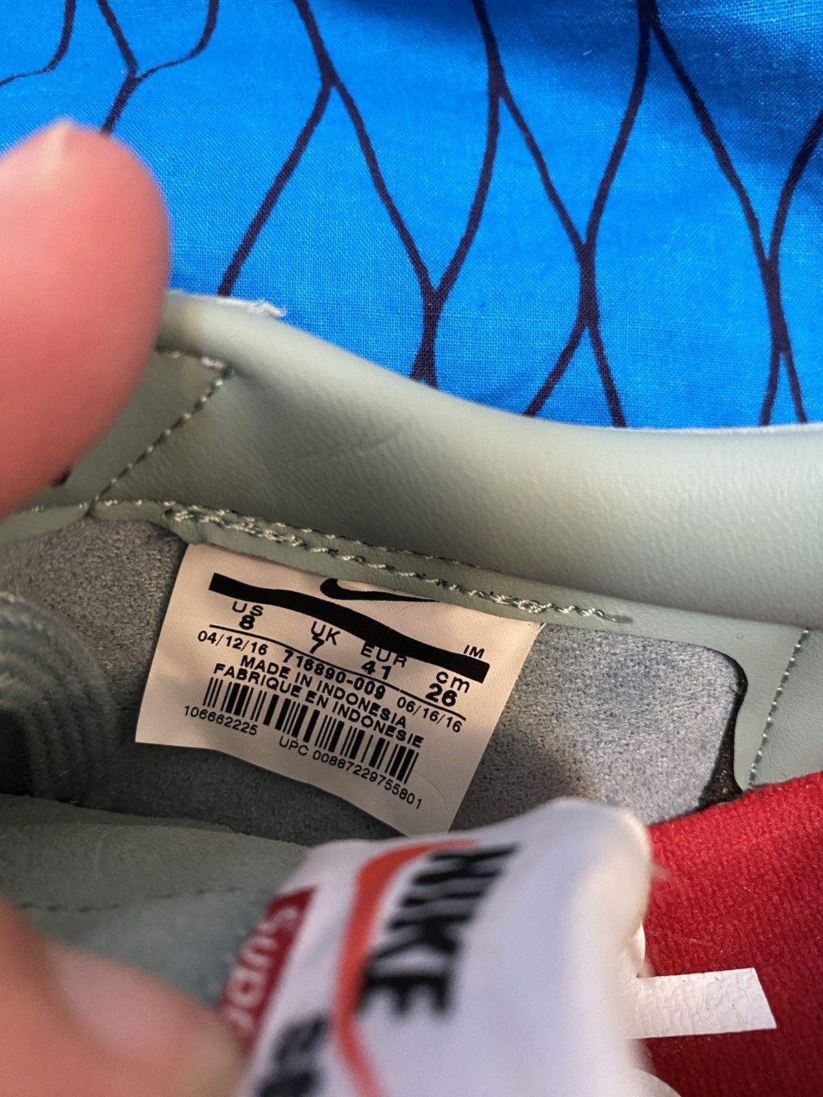 Nike × Supreme Nike Supreme x SB Blazer GT QS Low Cannon Size US 8 / EU 41 - 8 Thumbnail