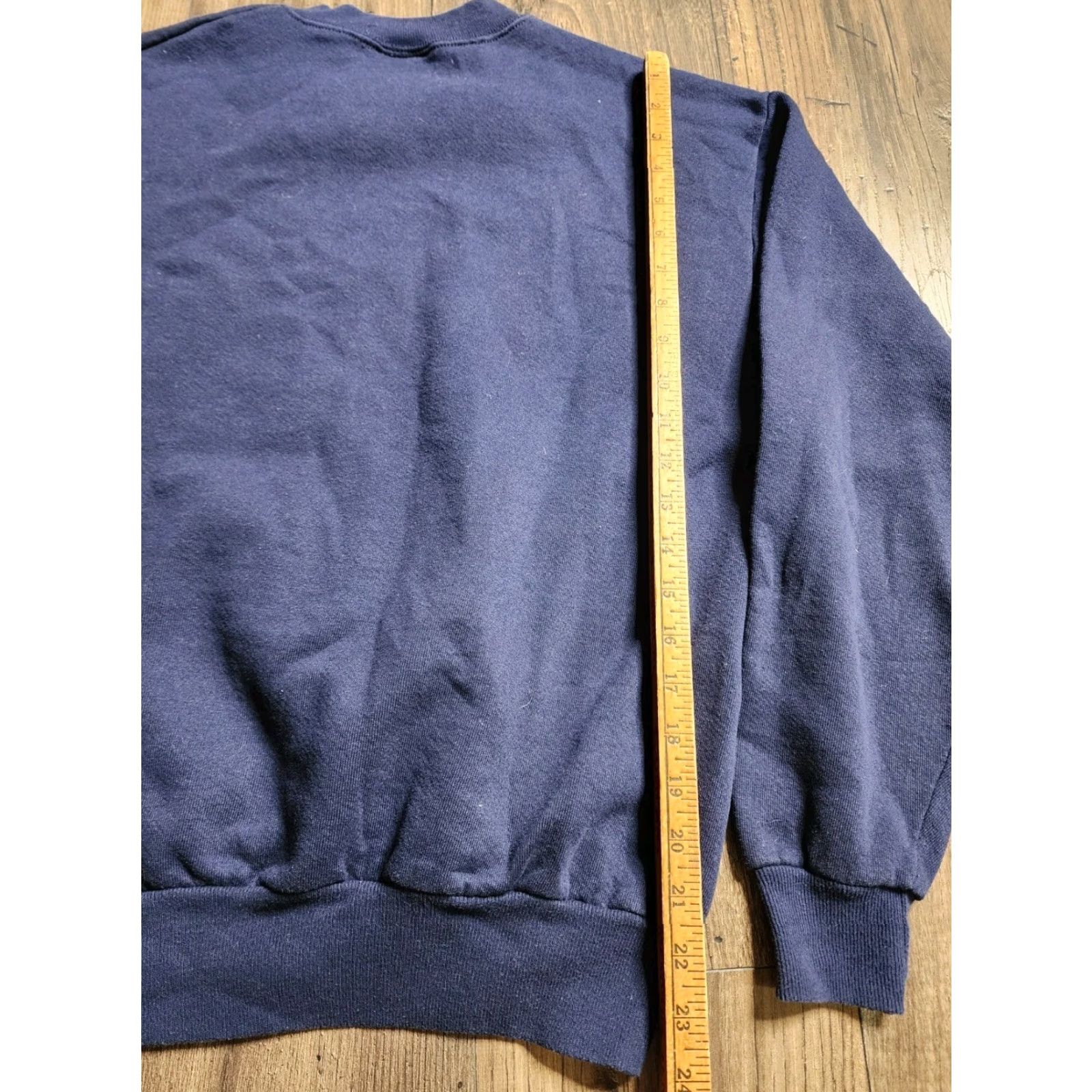 Jerzees VINTAGE Jerzees Sweatshirt Shirt Mens M 90s Crewneck Blue Cotton Blend United States 90s Mens Size US M / EU 48-50 / 2 - 2 Thumbnail