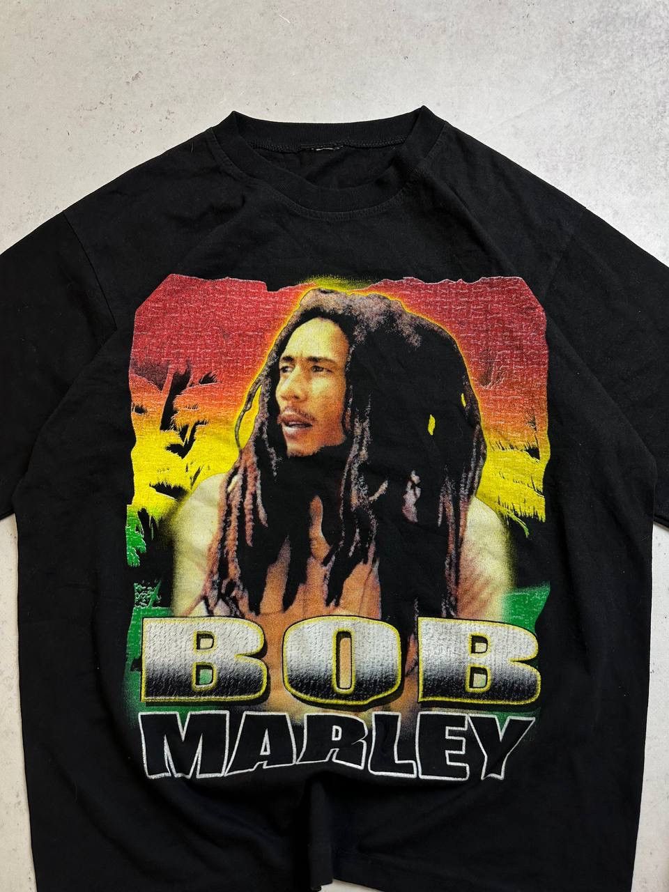 Bob Marley × Vintage Vintage Bob Marley Promo Double Side T-shirt L Size US L / EU 52-54 / 3 - 3 Thumbnail