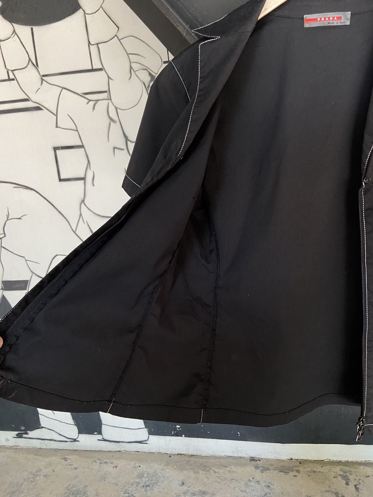 Prada Prada Sport black shirt Size S / US 4 / IT 40 - 16 Thumbnail